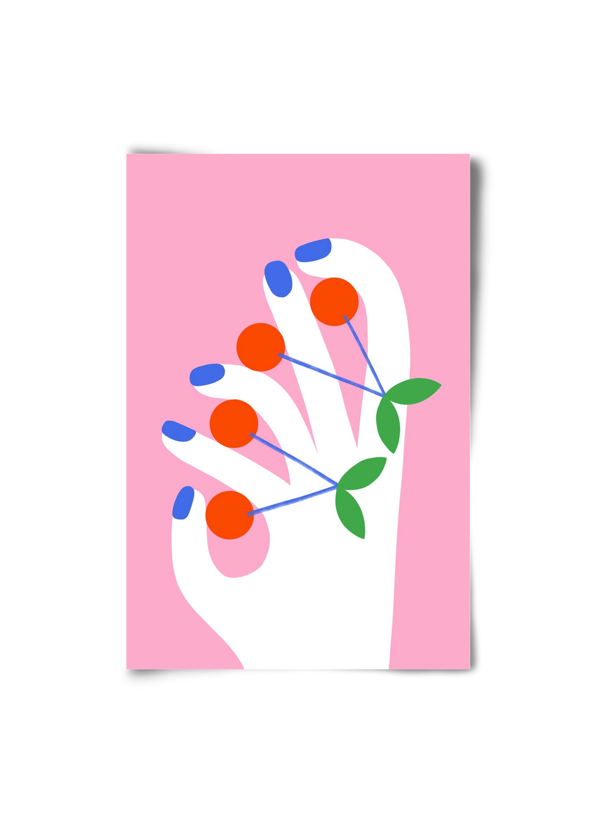 Cherries, 20x30 cm, Keret nélkül