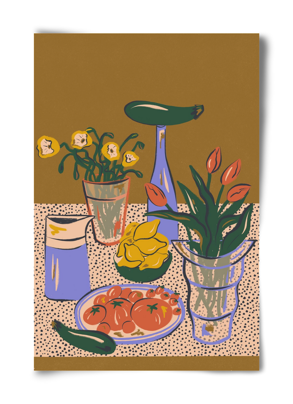 Kitchen Stillife, 40x60 cm, Keret nélkül