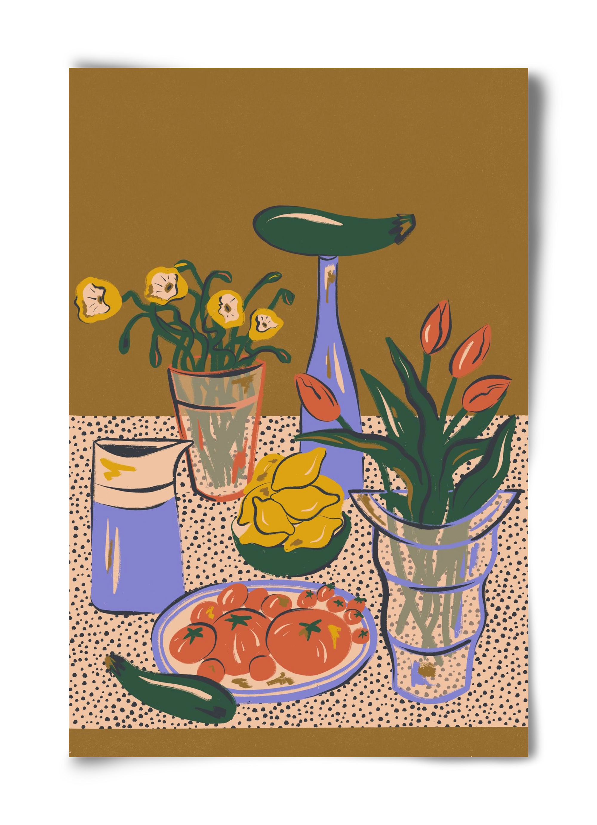 Kitchen Stillife, 40x60 cm, Keret nélkül