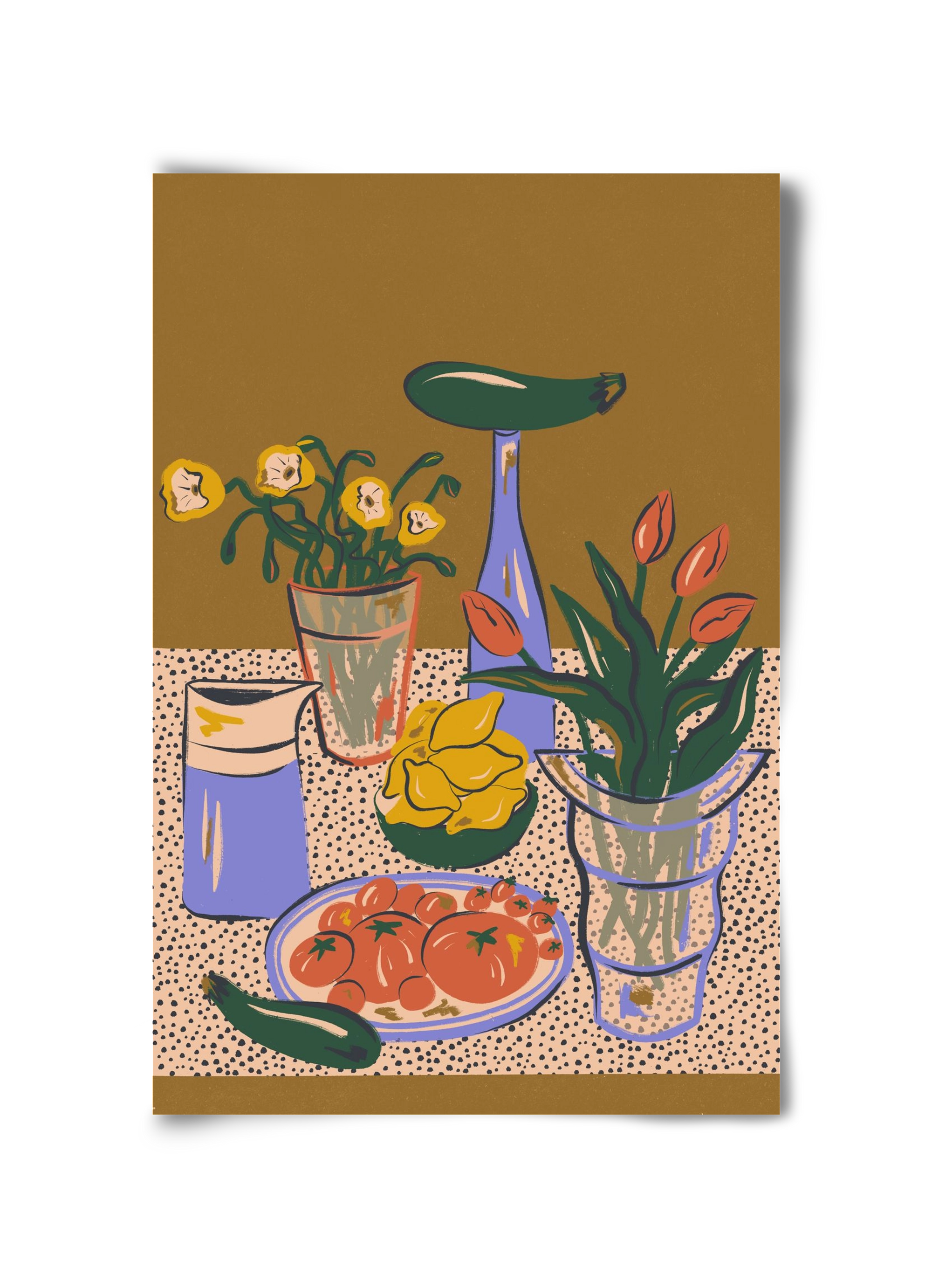 Kitchen Stillife, 30x45 cm, Keret nélkül