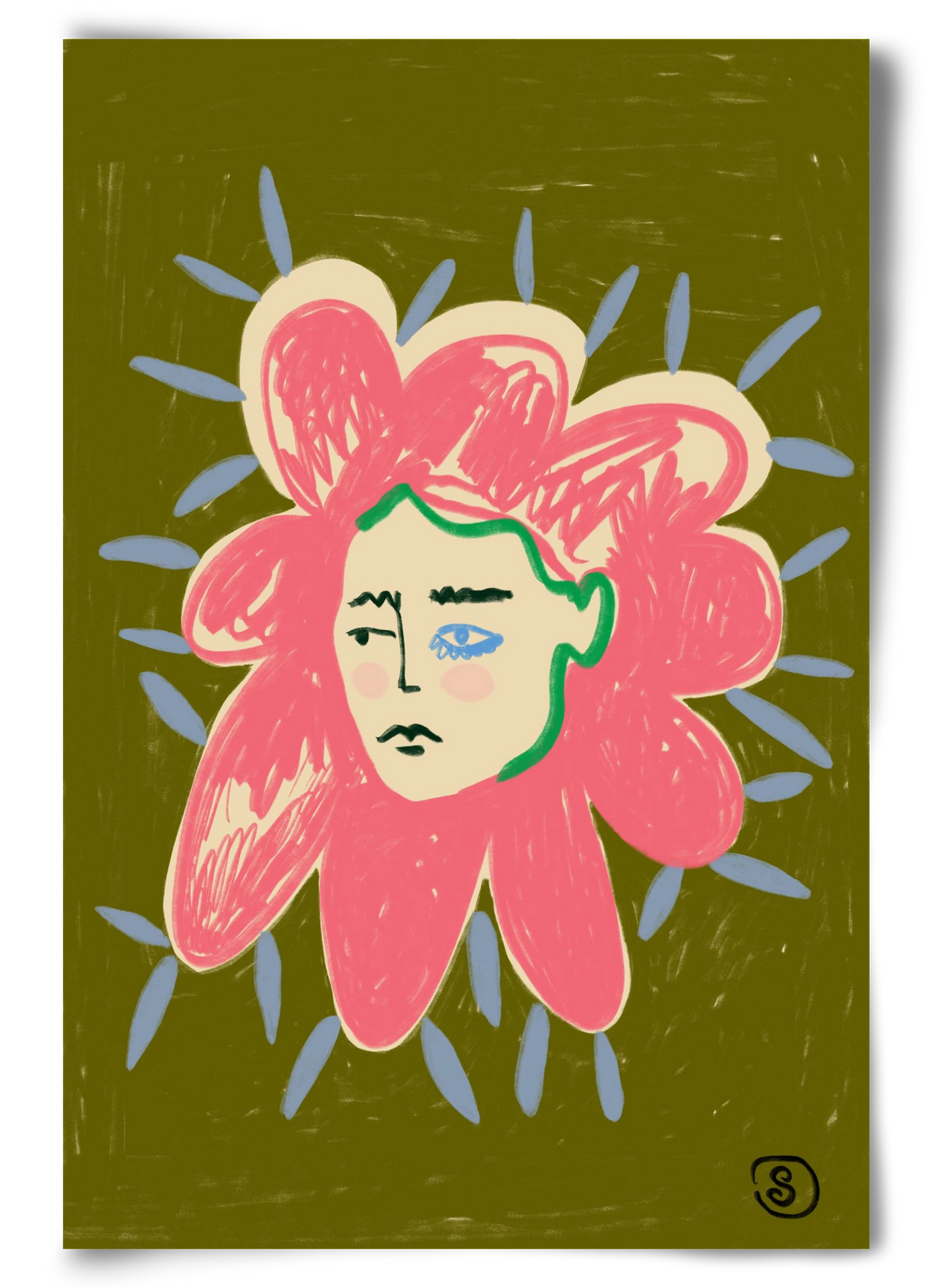 PROTECTIVE LAYER, 60x90 cm, Keret nélkül