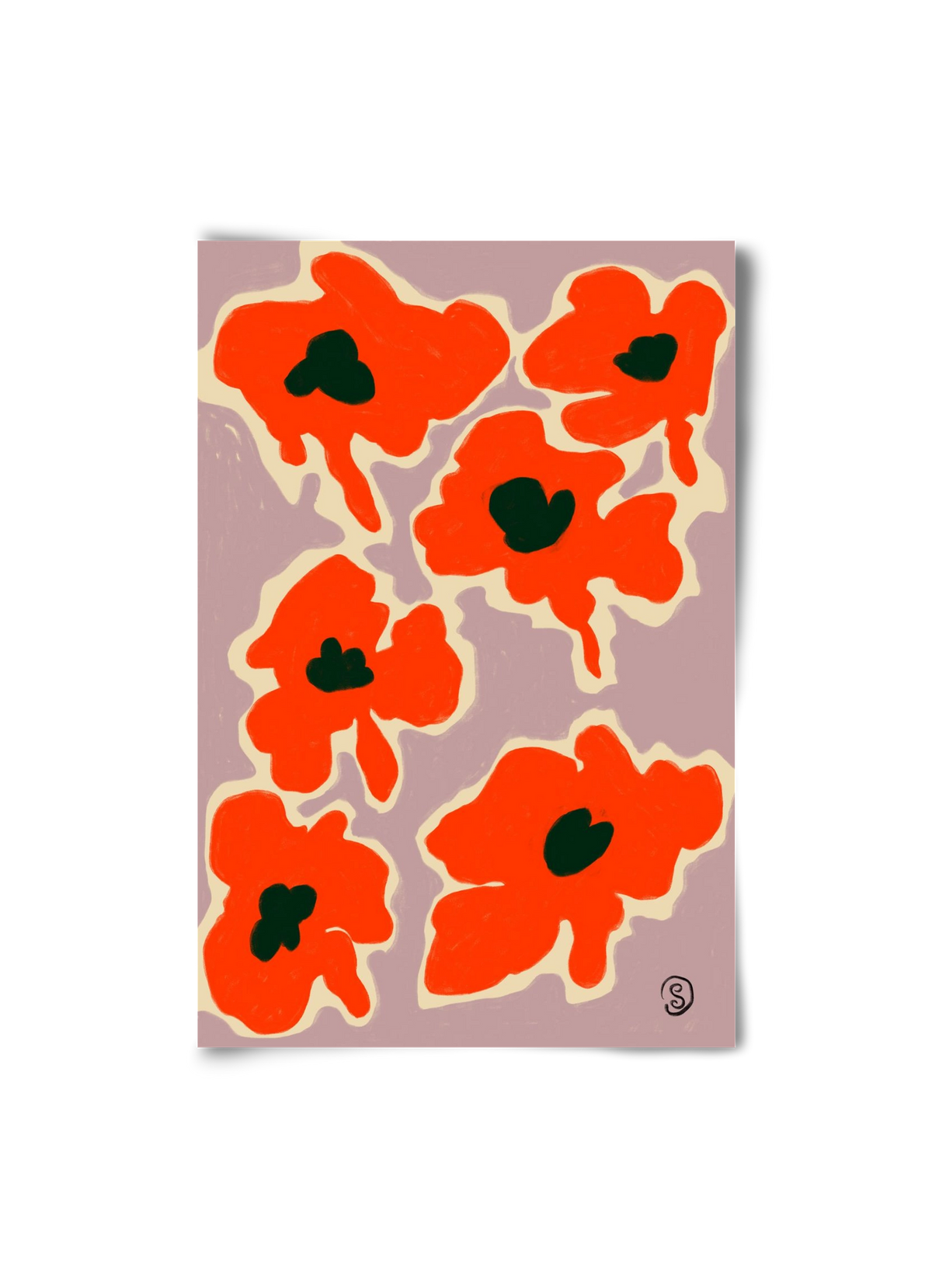 POPPY, 20x30 cm, Keret nélkül