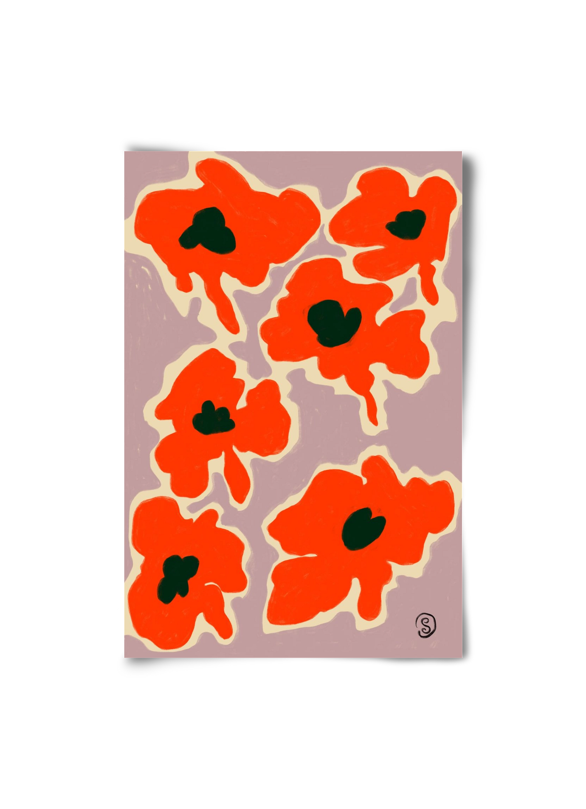 POPPY, 20x30 cm, Keret nélkül