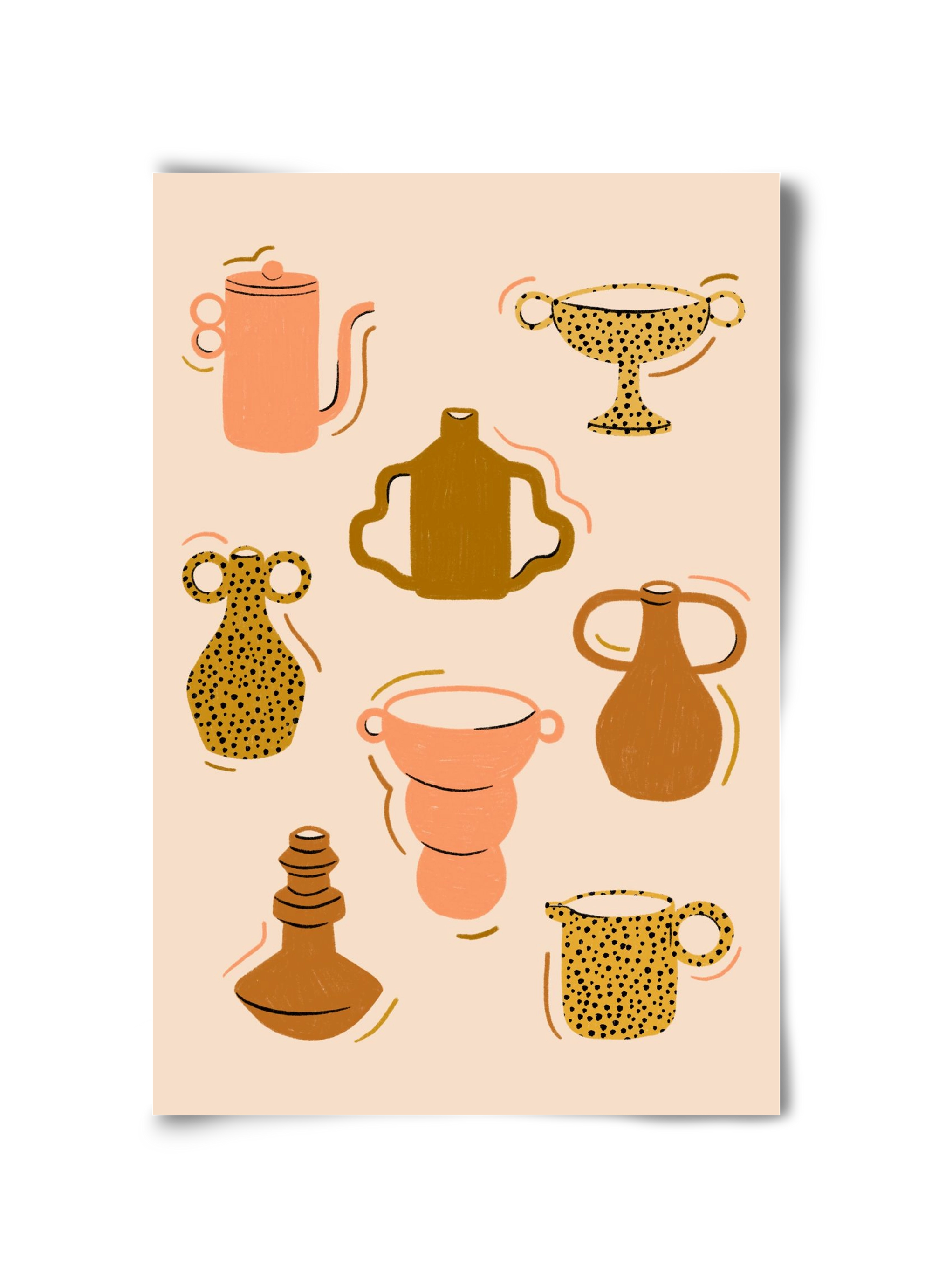 Play with Clay, 30x45 cm, Keret nélkül