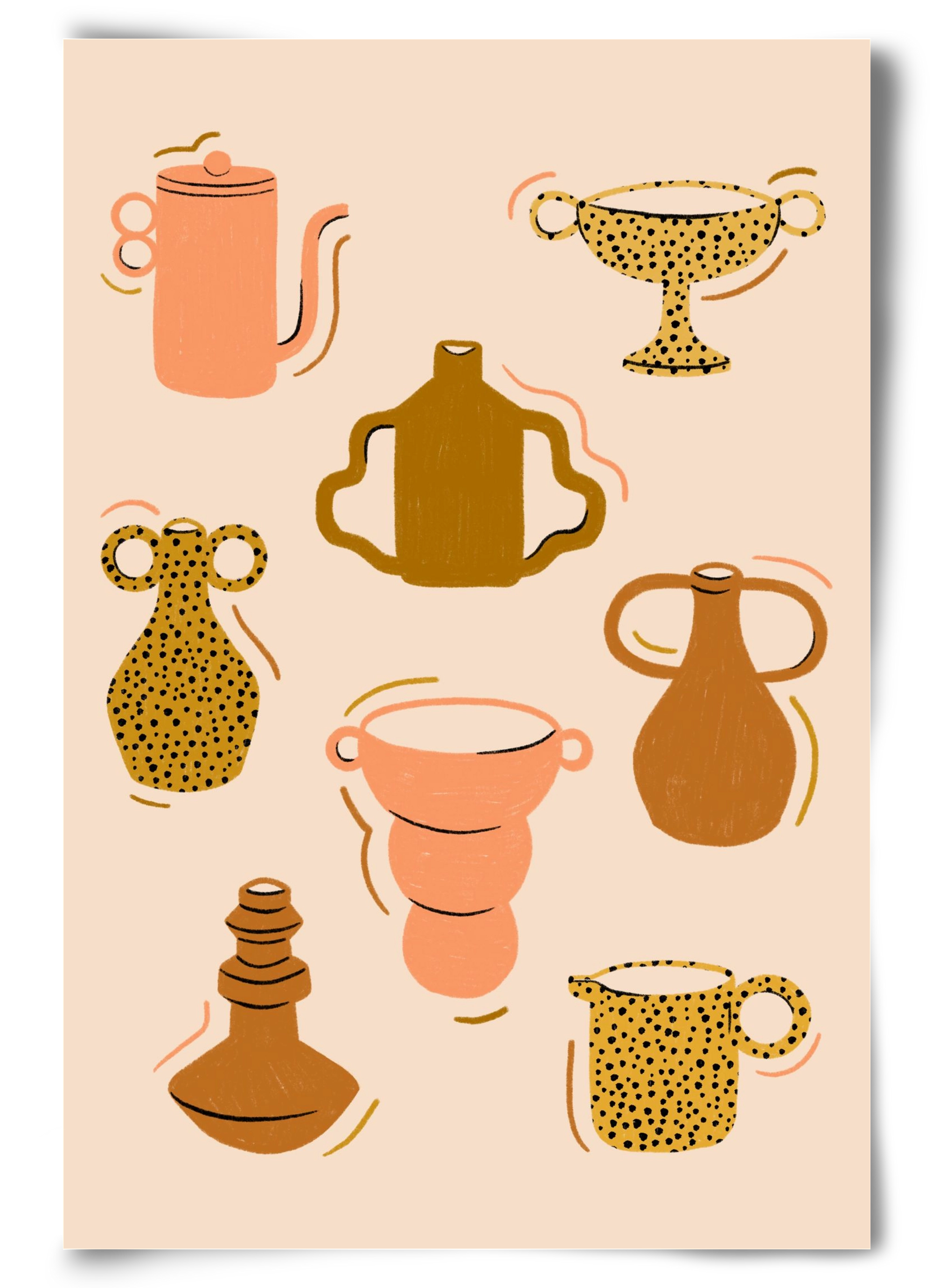 Play with Clay, 60x90 cm, Keret nélkül