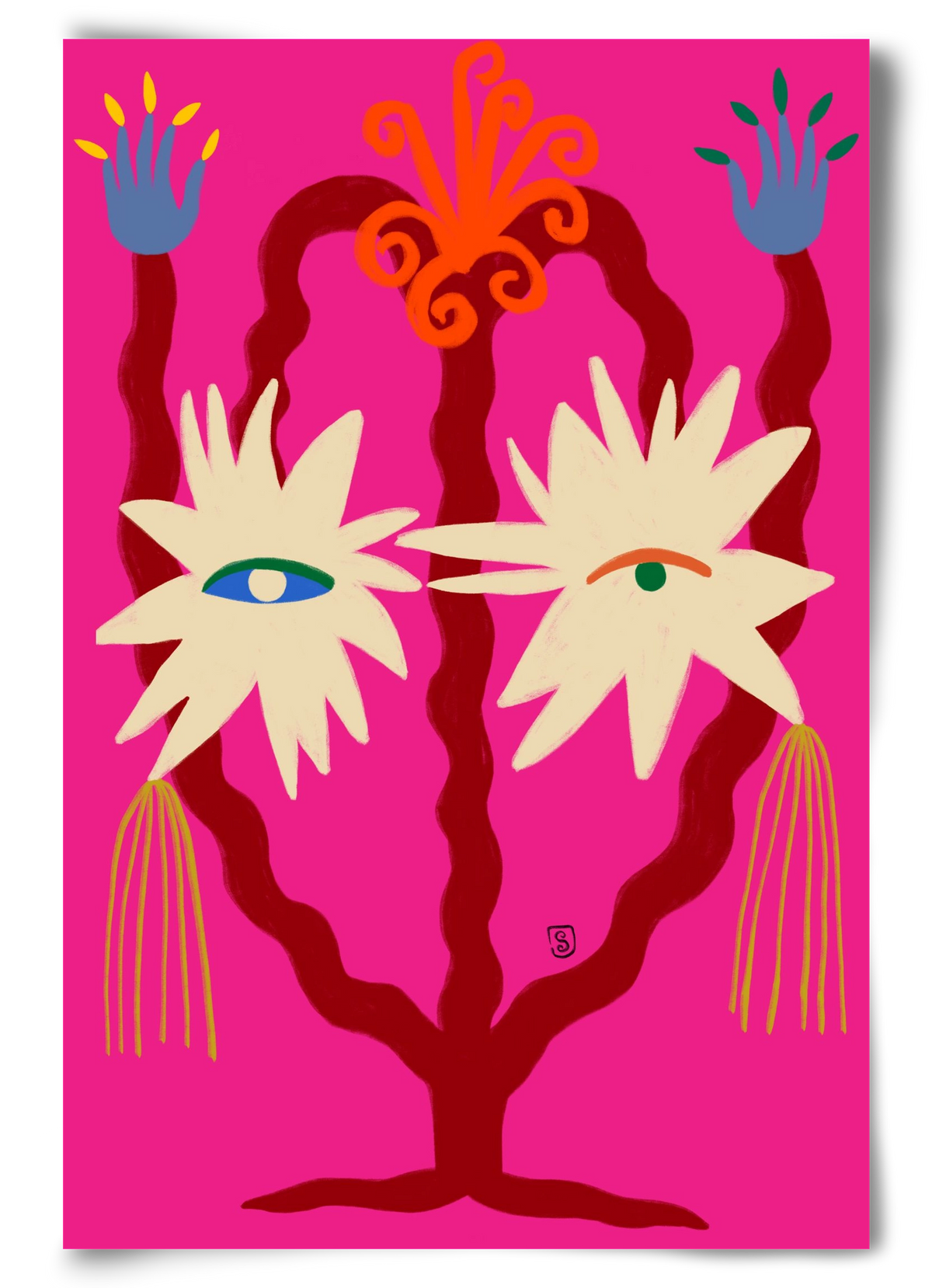 LOOKING FORWARD, 60x90 cm, Keret nélkül