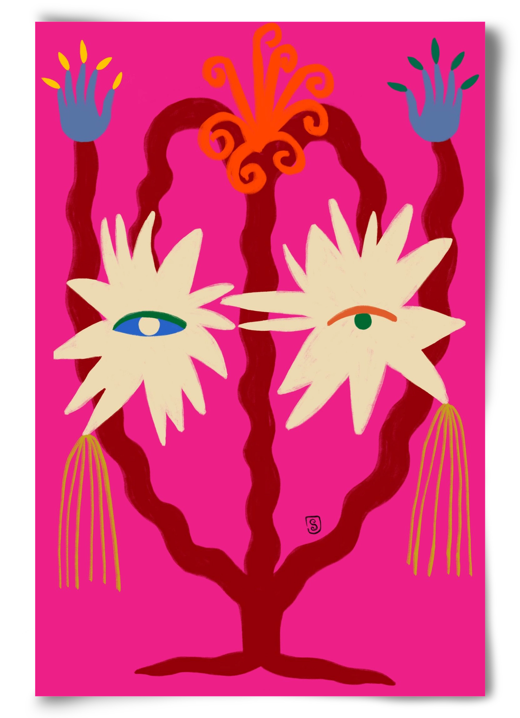 LOOKING FORWARD, 60x90 cm, Keret nélkül