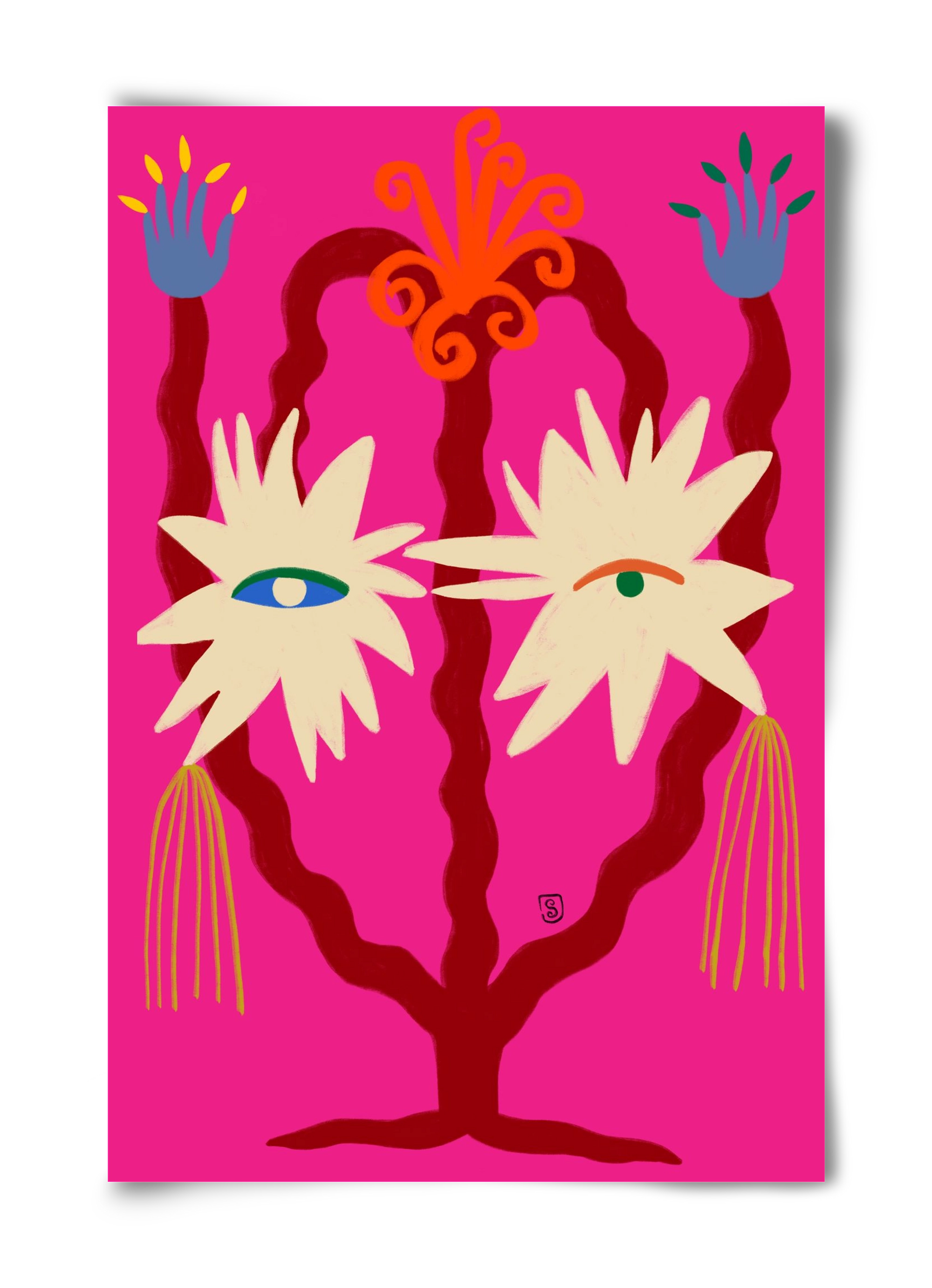 LOOKING FORWARD, 40x60 cm, Keret nélkül