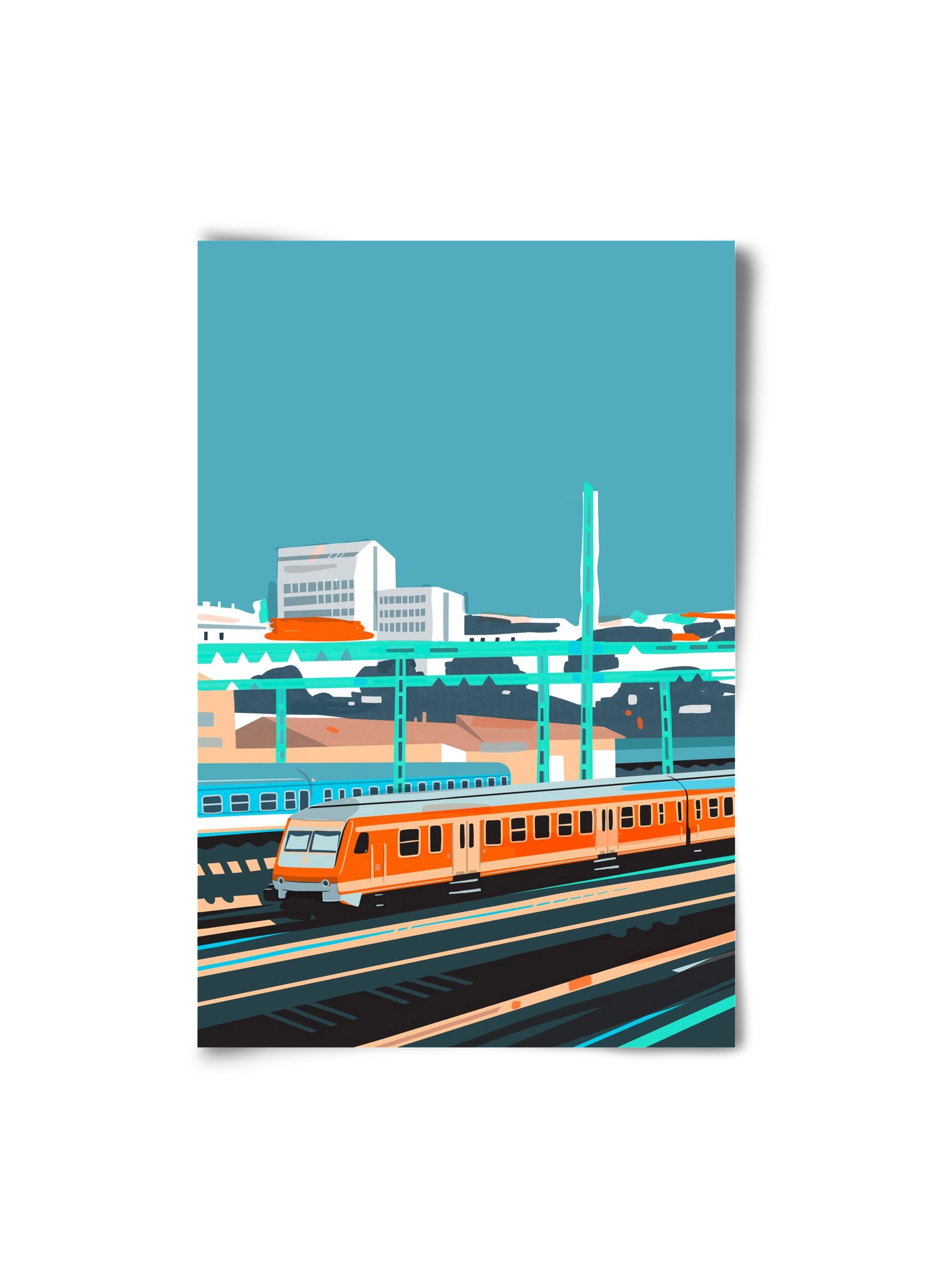 Naphegy, 20x30 cm, Keret nélkül