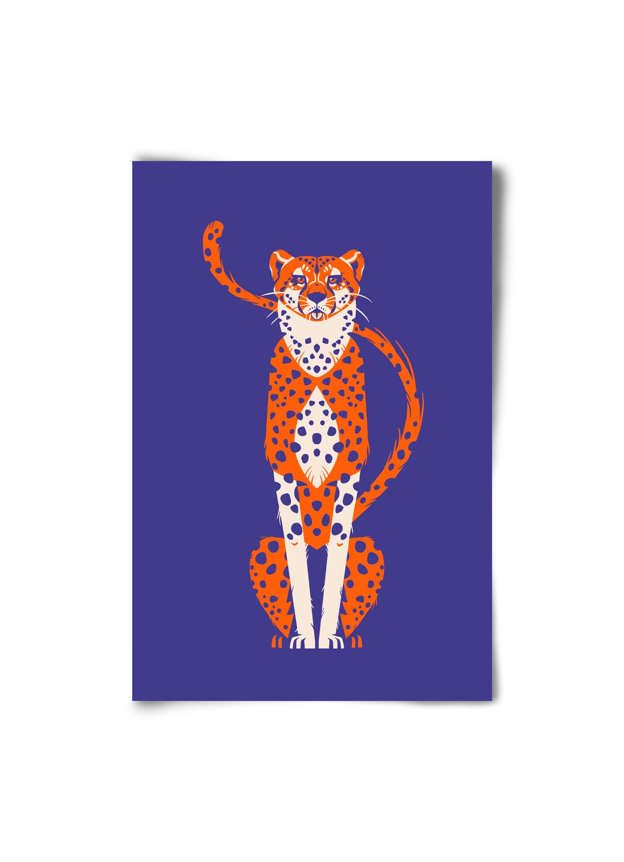 Gepárd, 20x30 cm, Keret nélkül