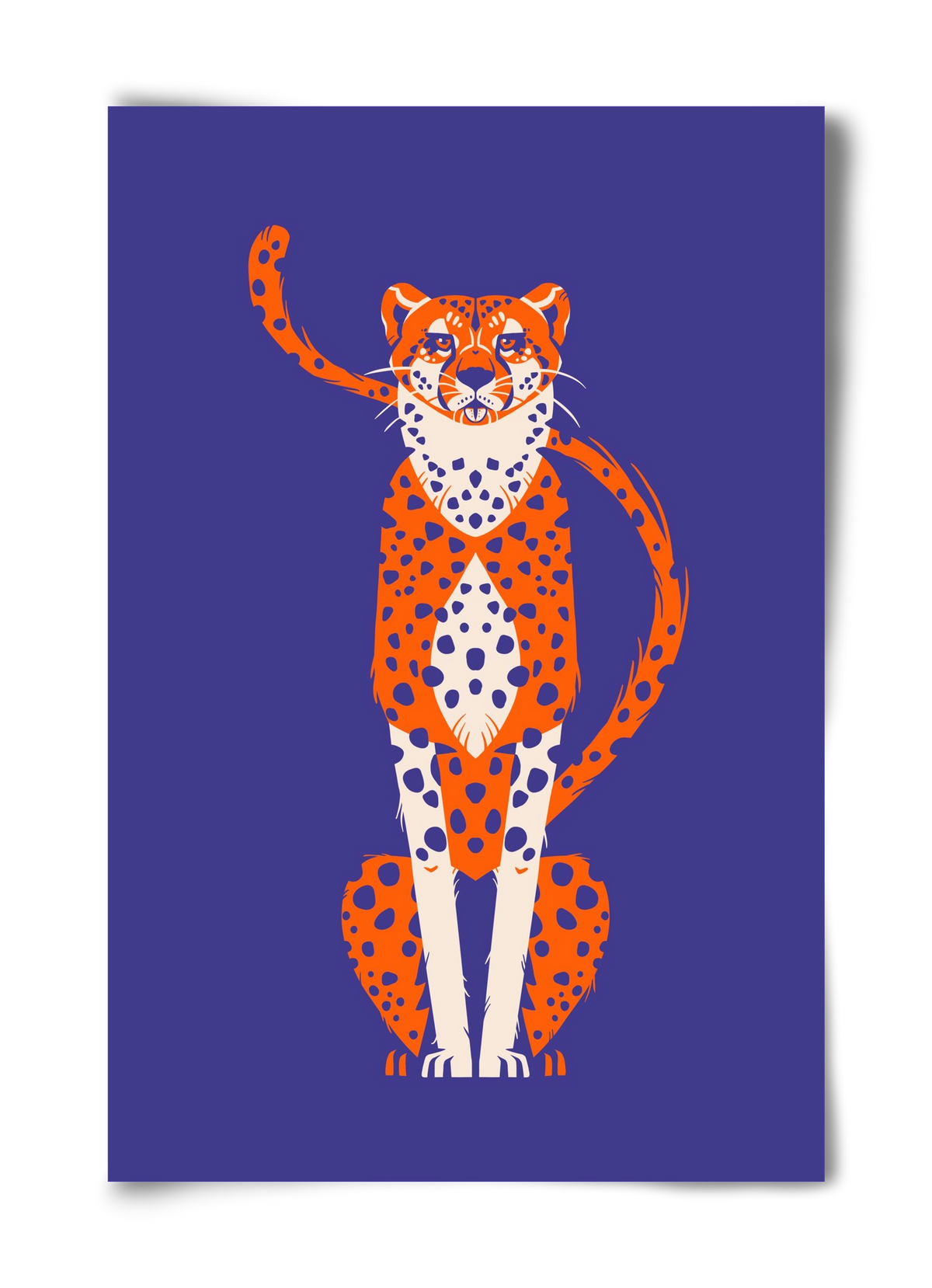 Gepárd, 40x60 cm, Keret nélkül