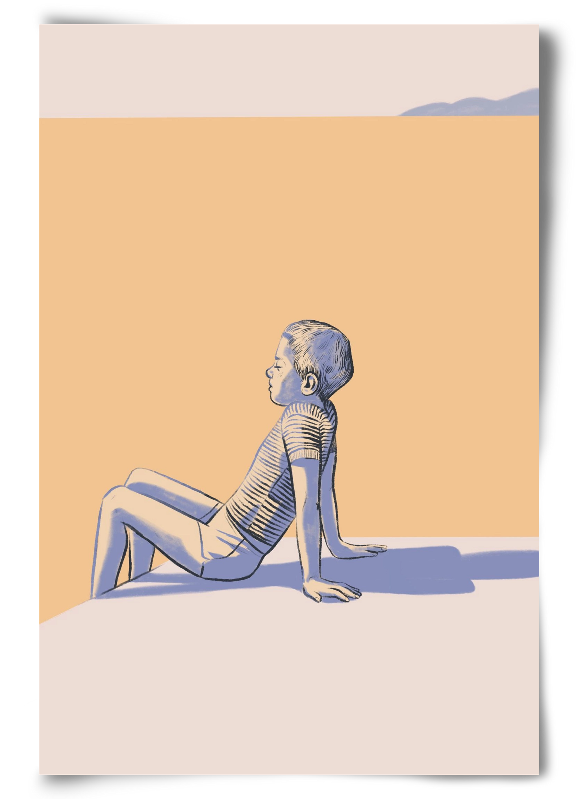 Nyugalom, 60x90 cm, Keret nélkül