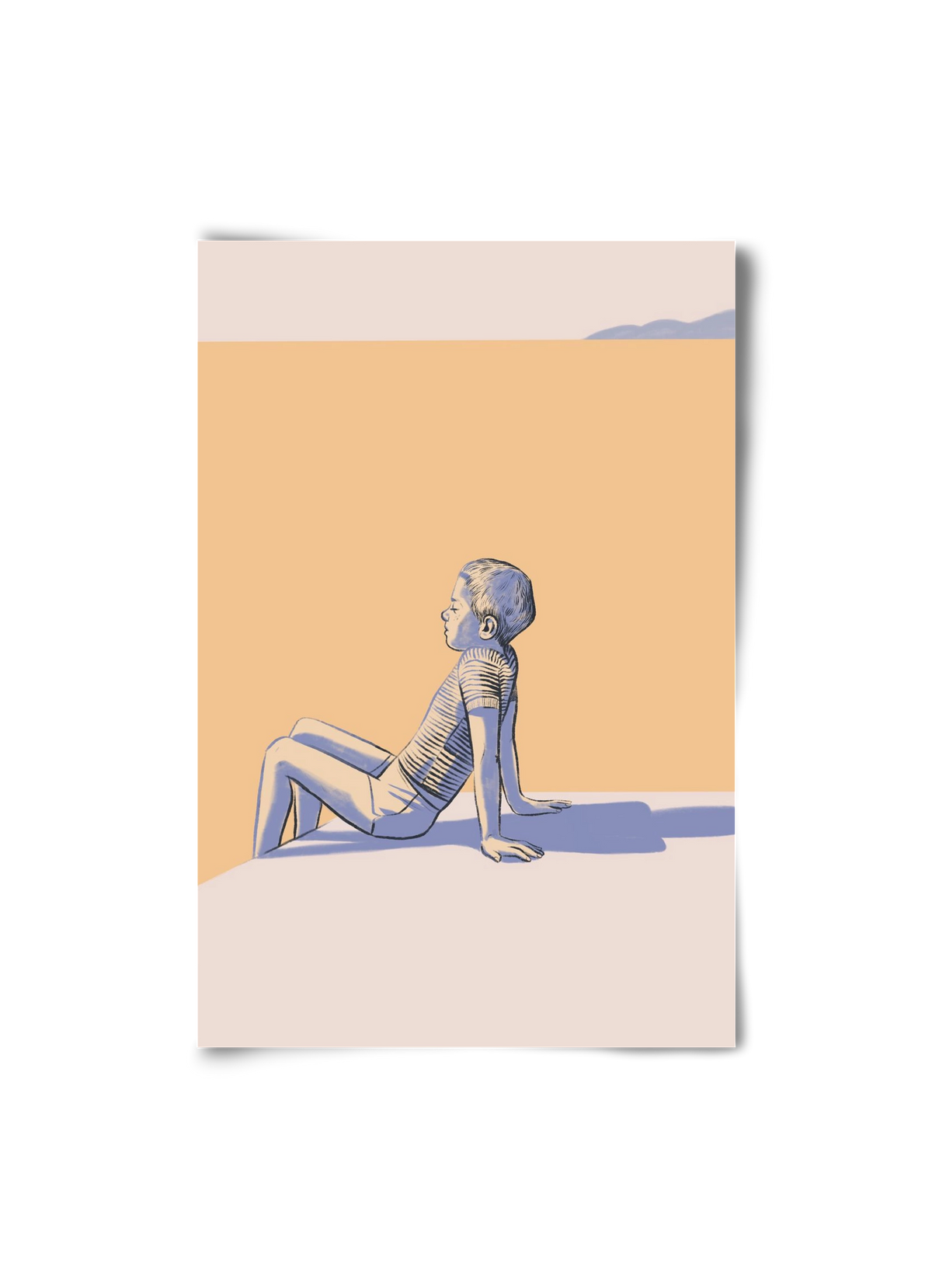 Nyugalom, 20x30 cm, Keret nélkül