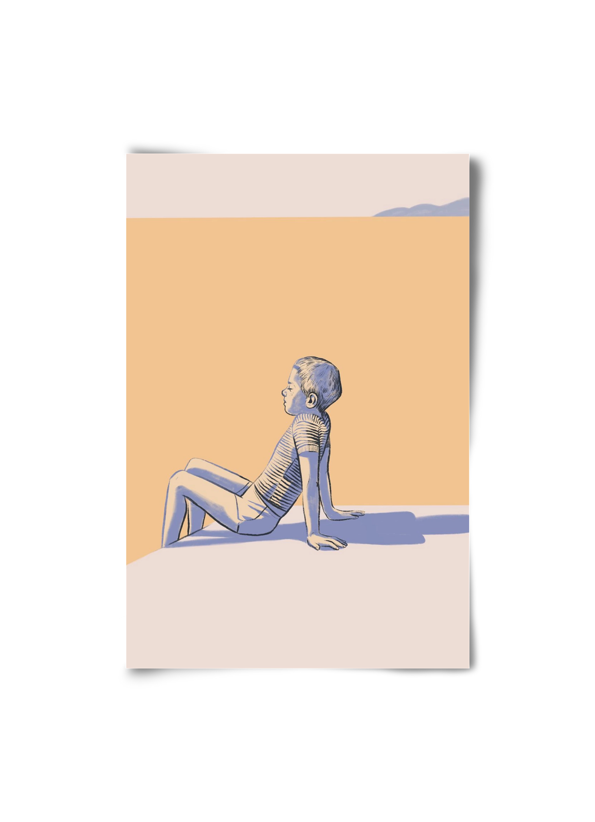 Nyugalom, 20x30 cm, Keret nélkül