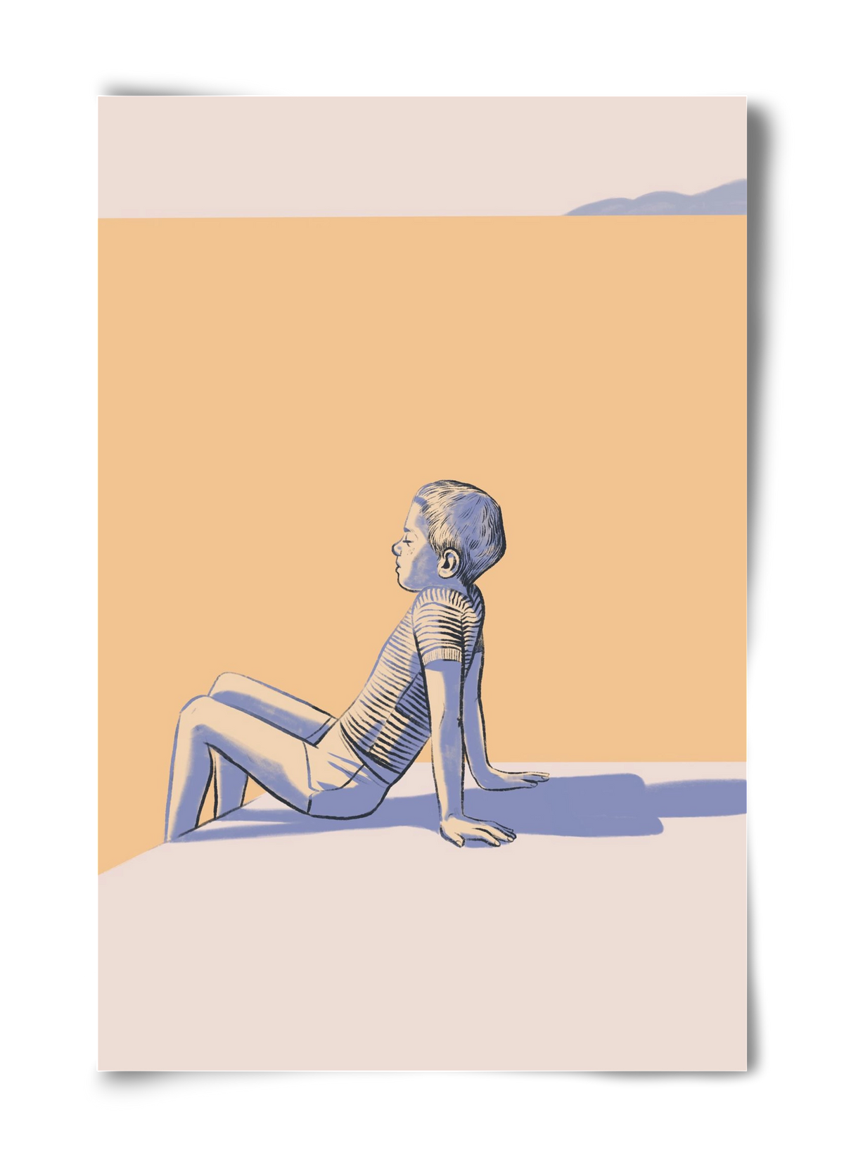 Nyugalom, 40x60 cm, Keret nélkül