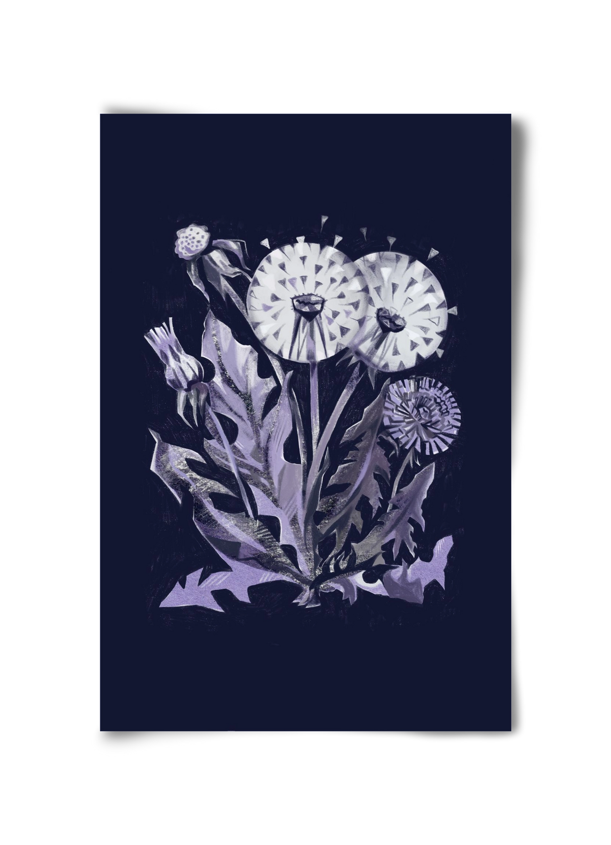 Pitypang, 30x45 cm, Keret nélkül