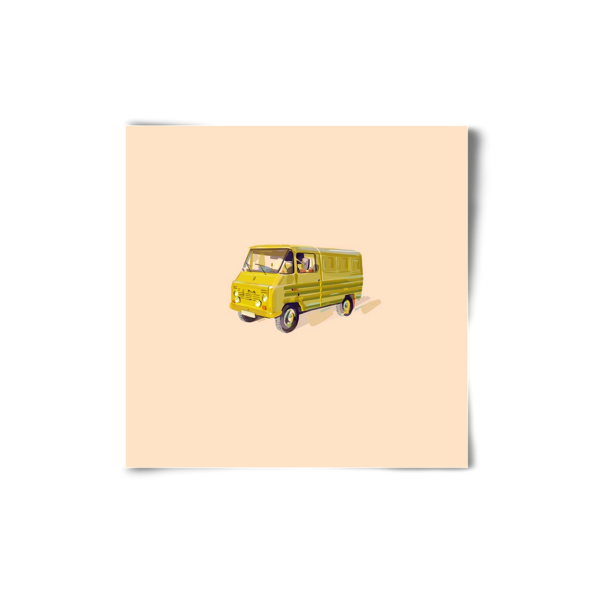 Zuk, 20x20 cm, Keret nélkül