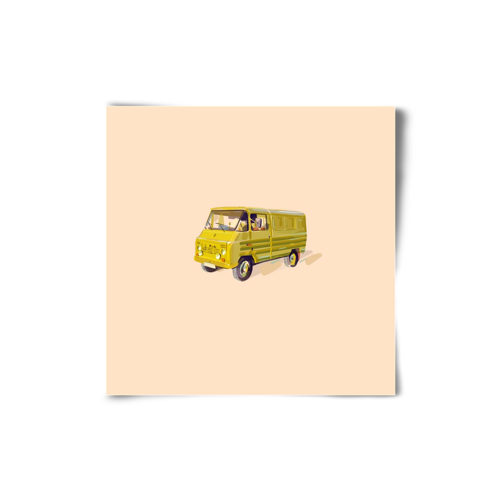 Zuk, 20x20 cm, Keret nélkül