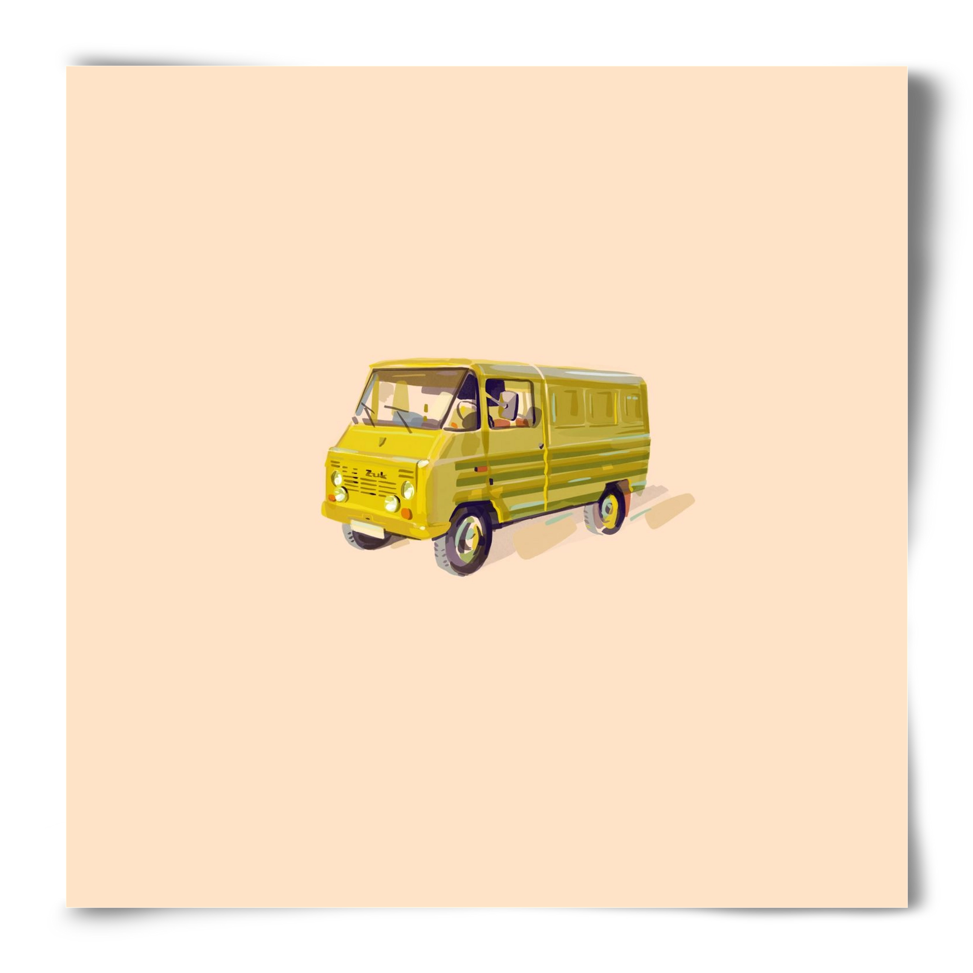 Zuk, 50x50 cm, Keret nélkül