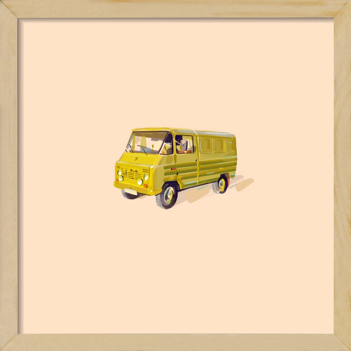 Zuk, 50x50 cm (50x50 cm), Tölgy keret