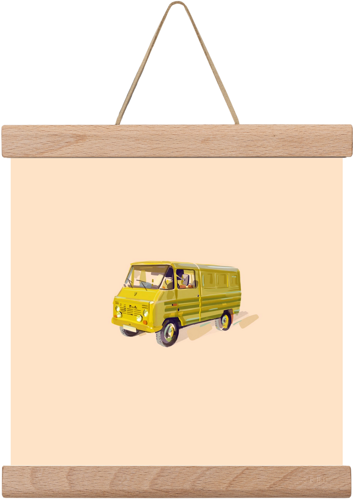 Zuk, 20x20 cm (20x20 cm), Tölgy akasztó