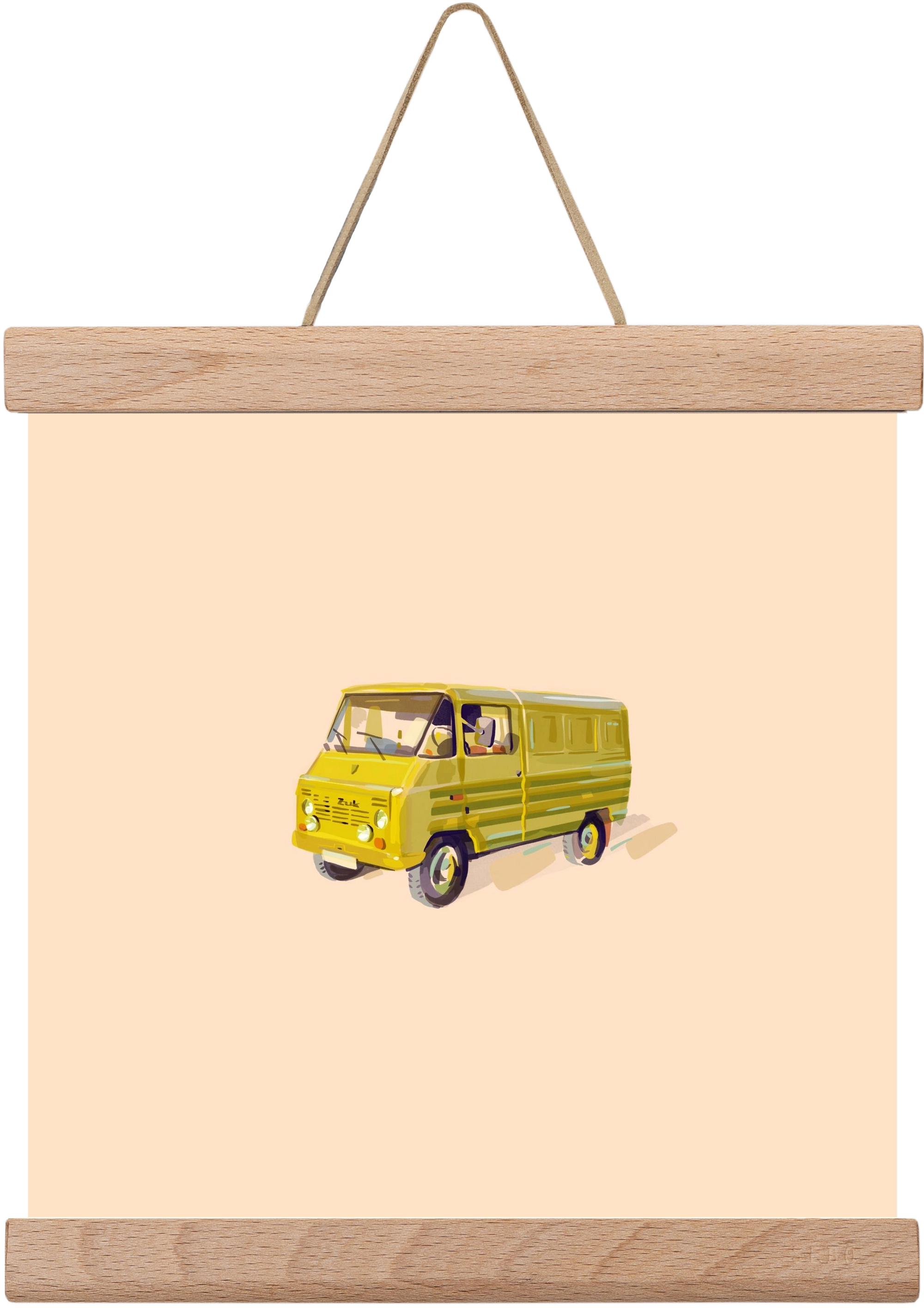 Zuk, 20x20 cm (20x20 cm), Tölgy akasztó