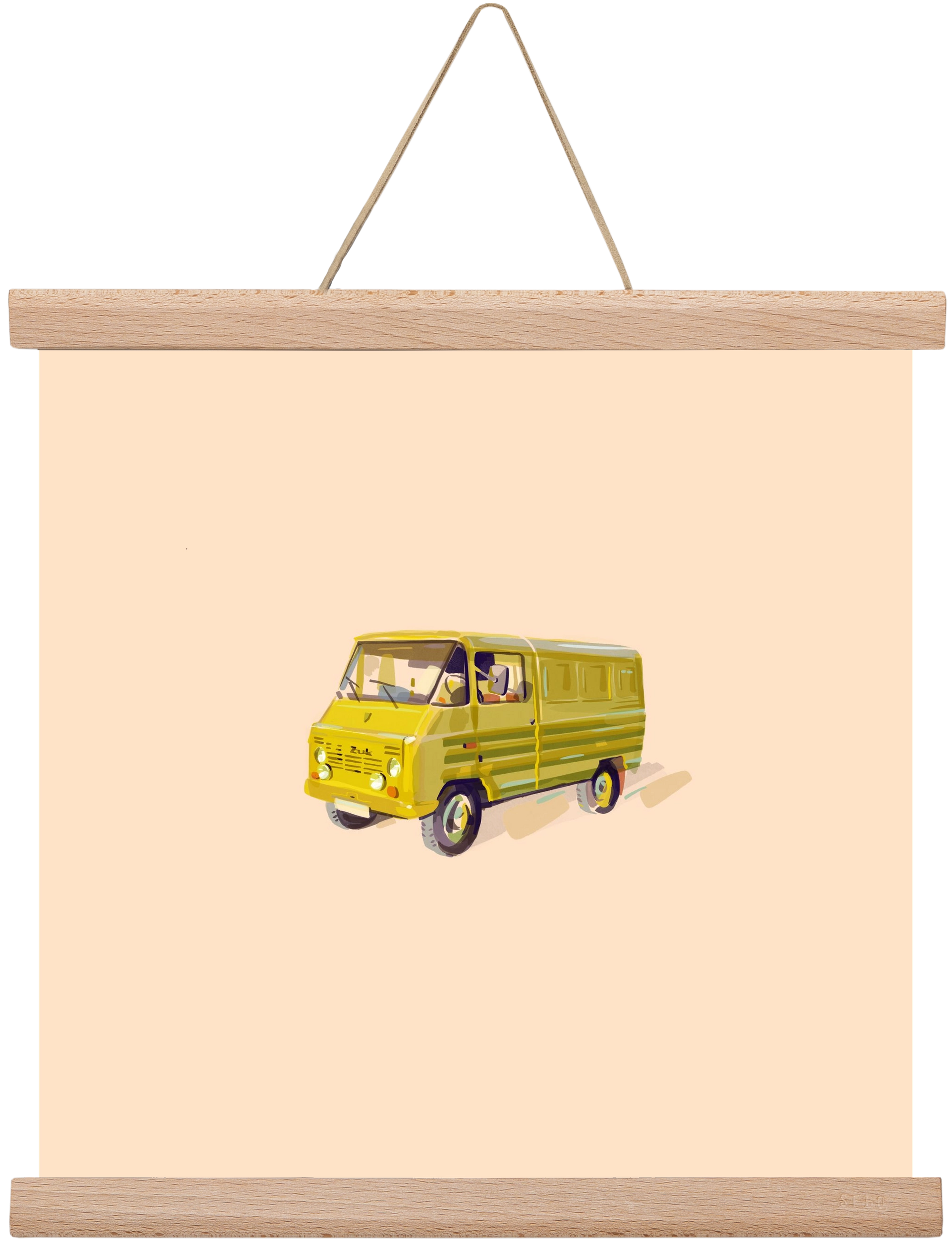 Zuk, 30x30 cm (30x30 cm), Tölgy akasztó