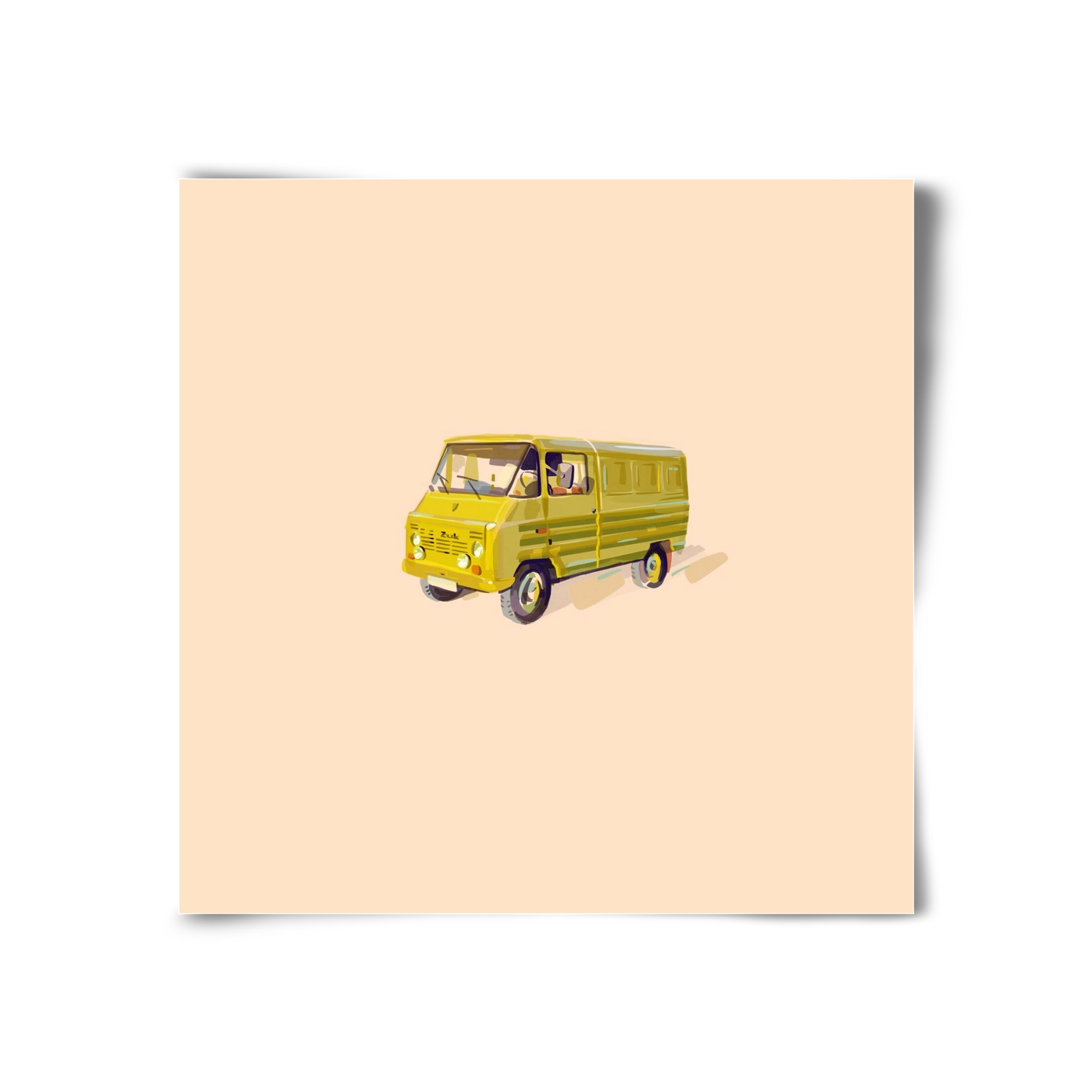 Zuk, 30x30 cm, Keret nélkül