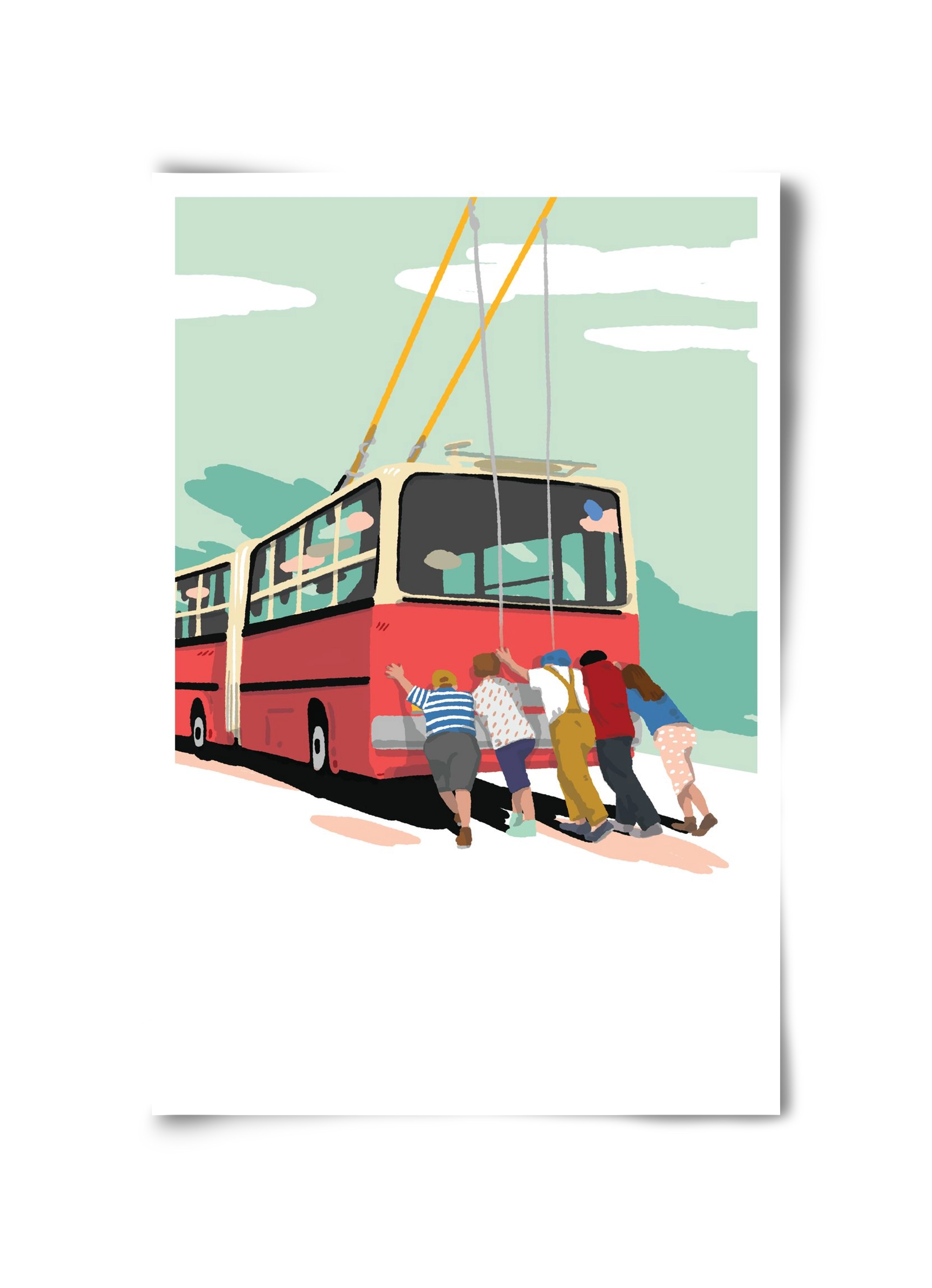 Troli-tolók, 30x45 cm, Keret nélkül