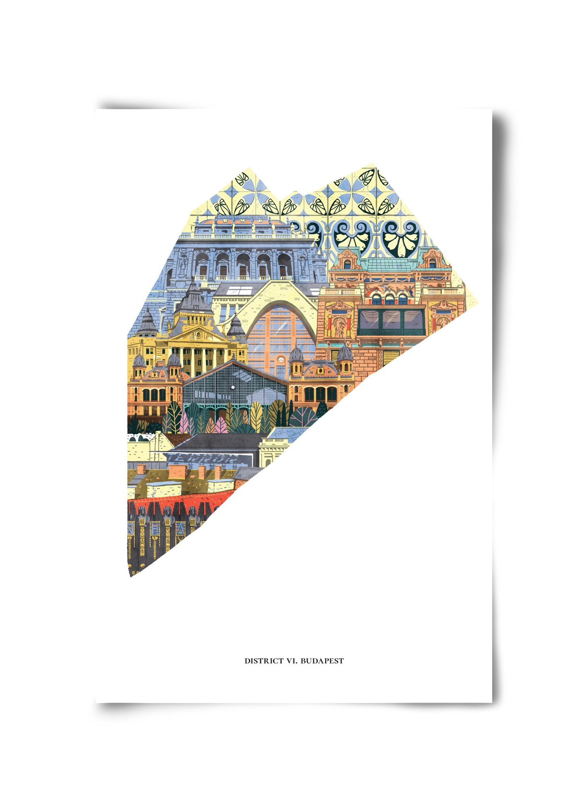 VI. kerület, 30x45 cm, Keret nélkül