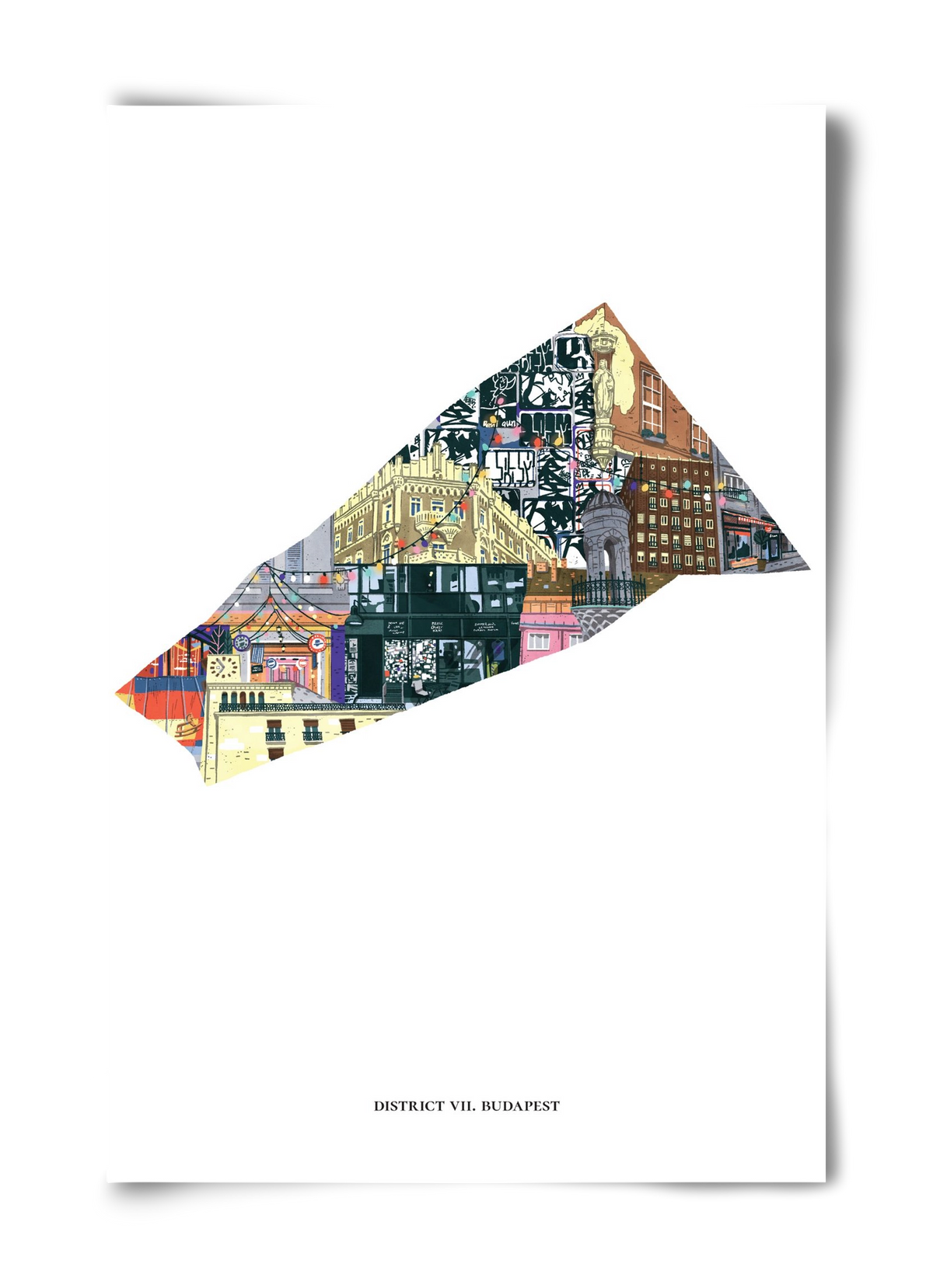 VII. kerület, 40x60 cm, Keret nélkül