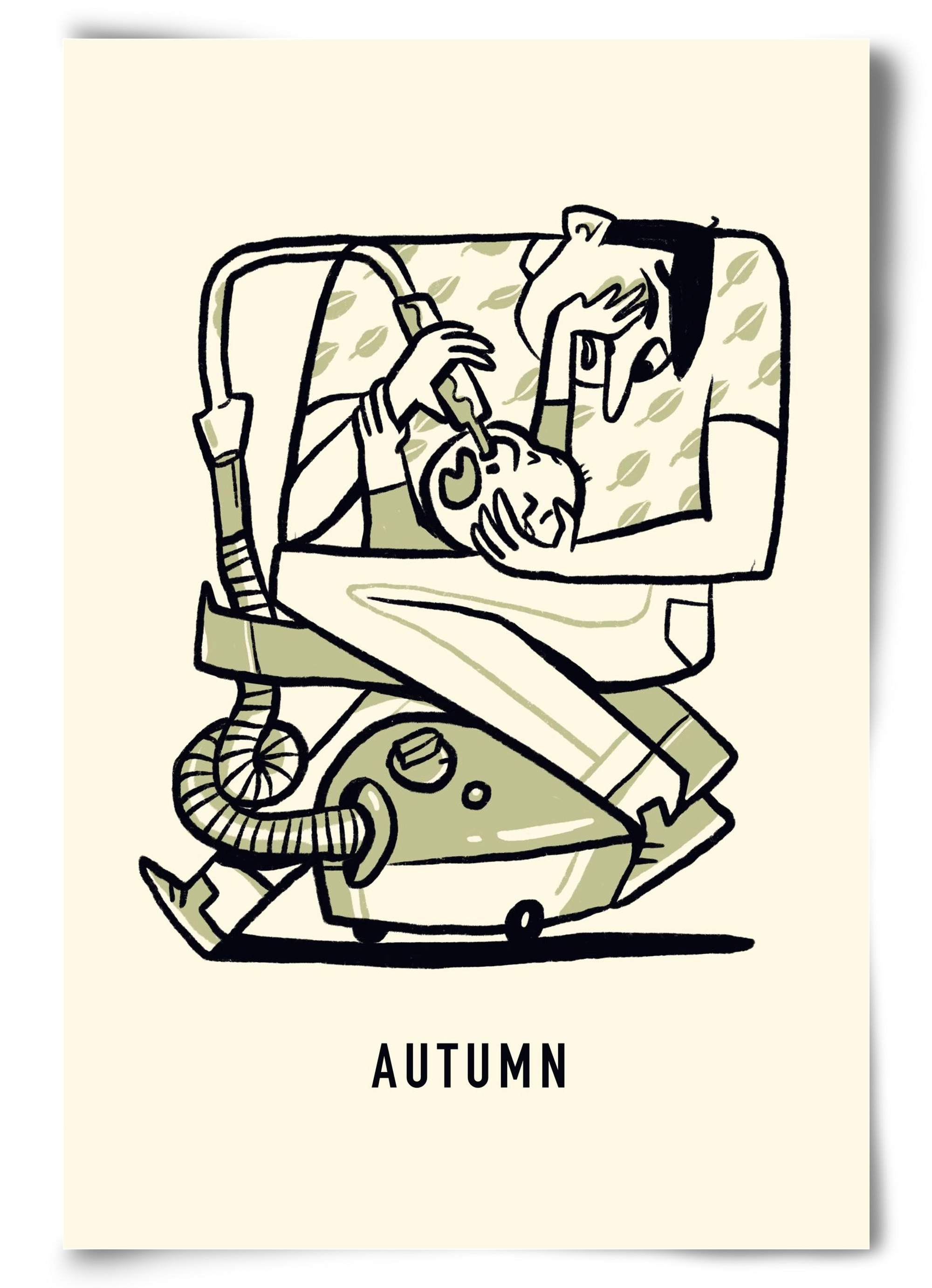 Autumn, 60x90 cm, Keret nélkül