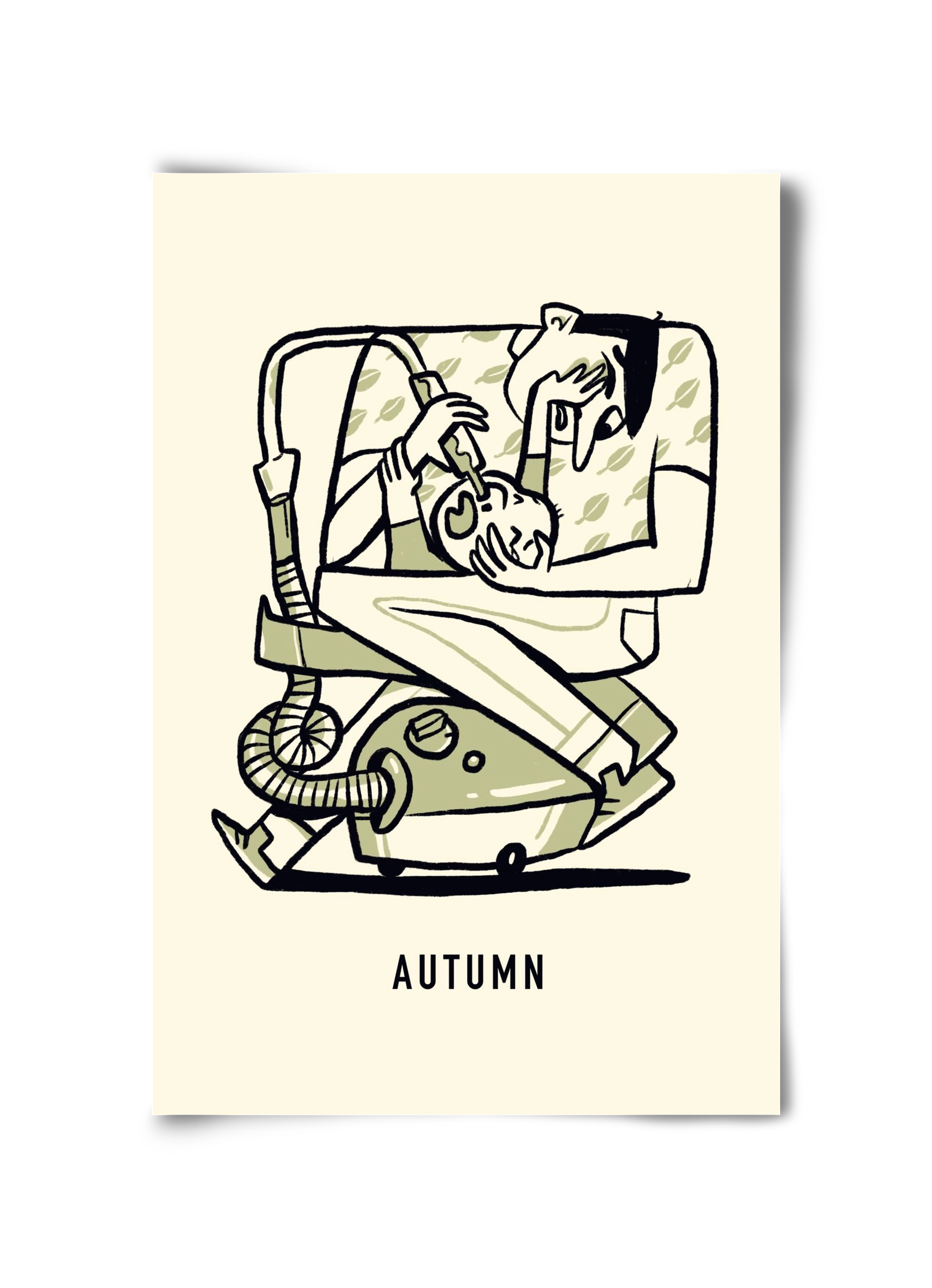 Autumn, 30x45 cm, Keret nélkül