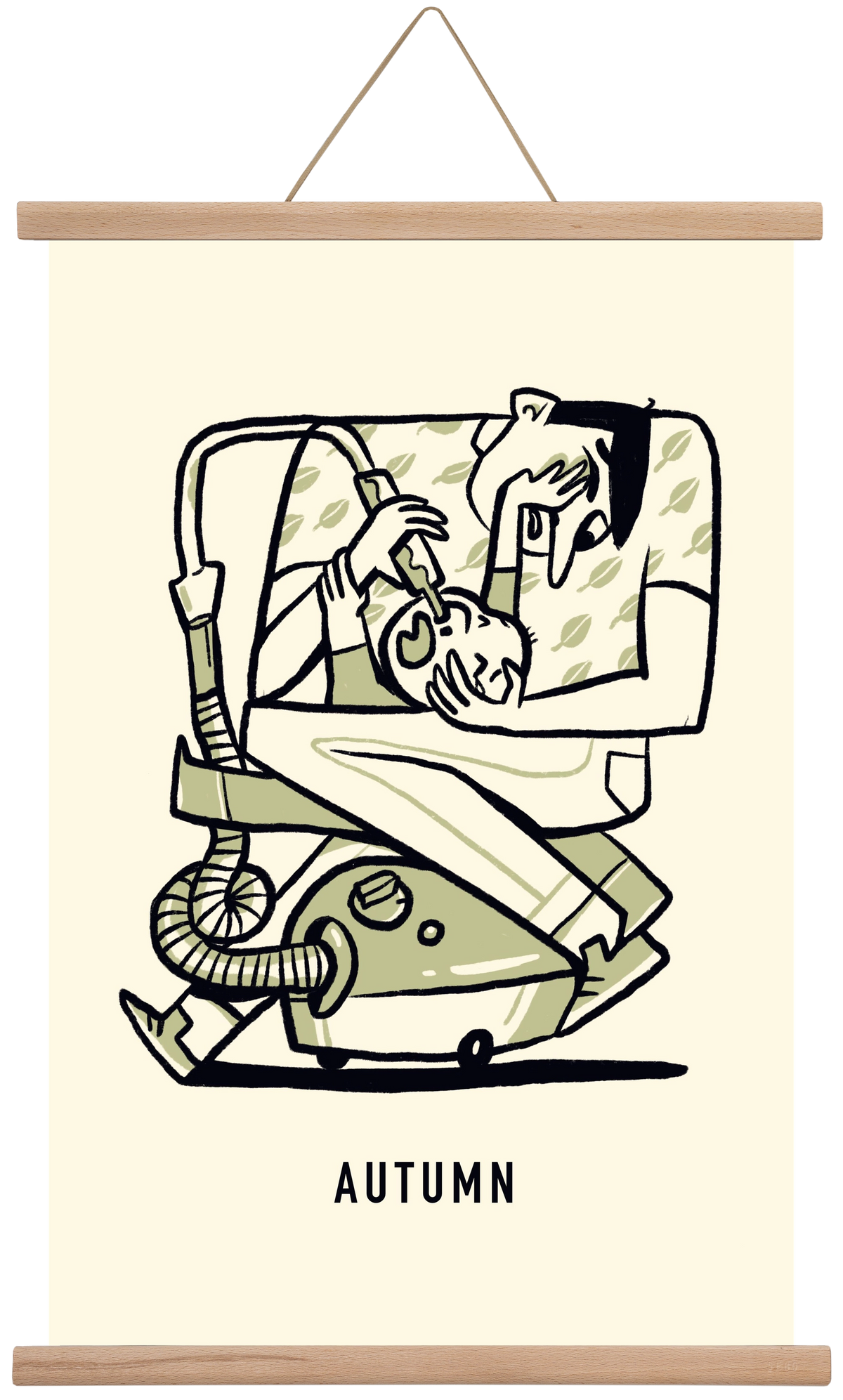 Autumn, 40x60 cm (40x60 cm), Tölgy akasztó