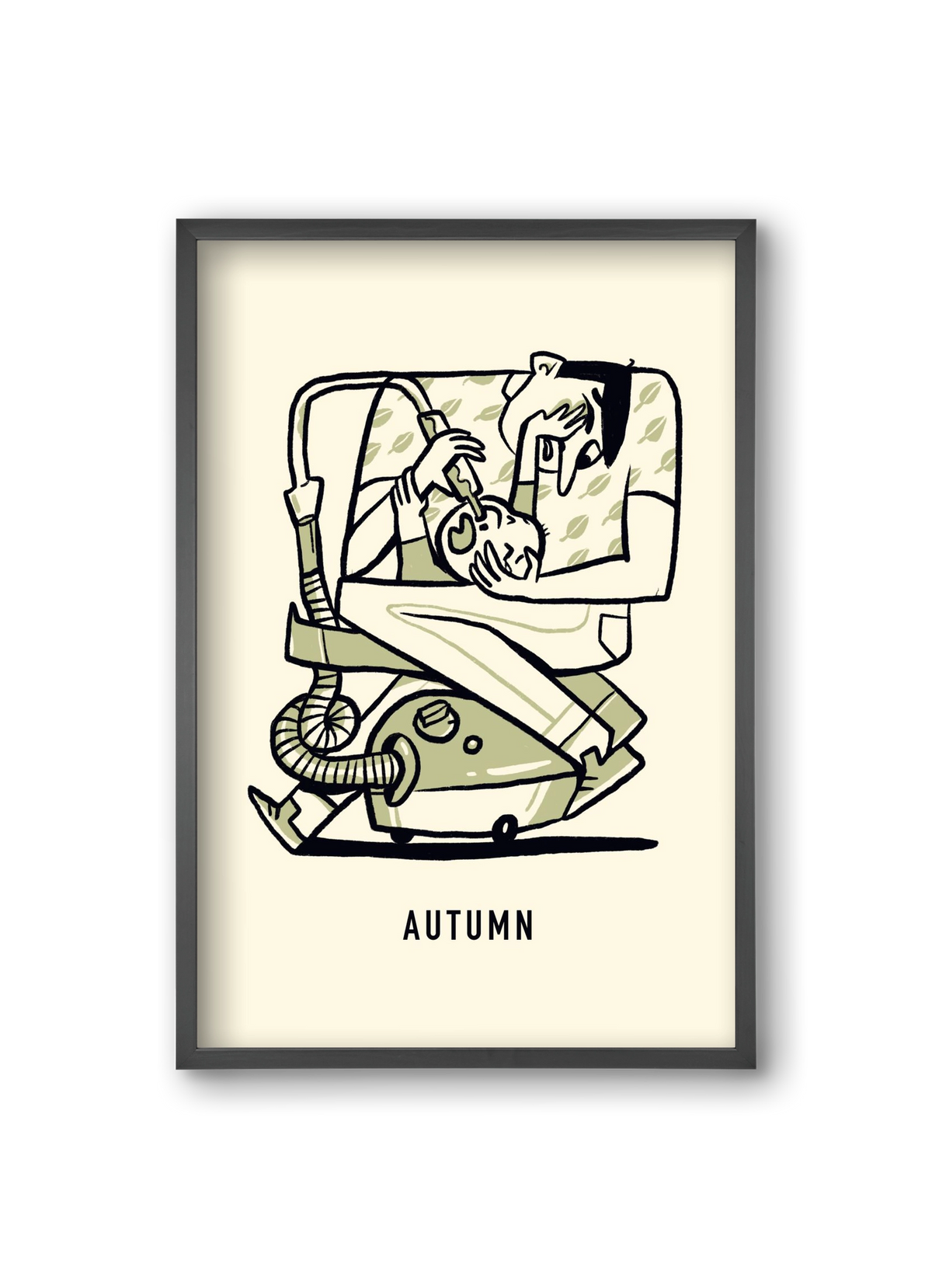 Autumn, 20x30 cm (20x30 cm), Fekete keret