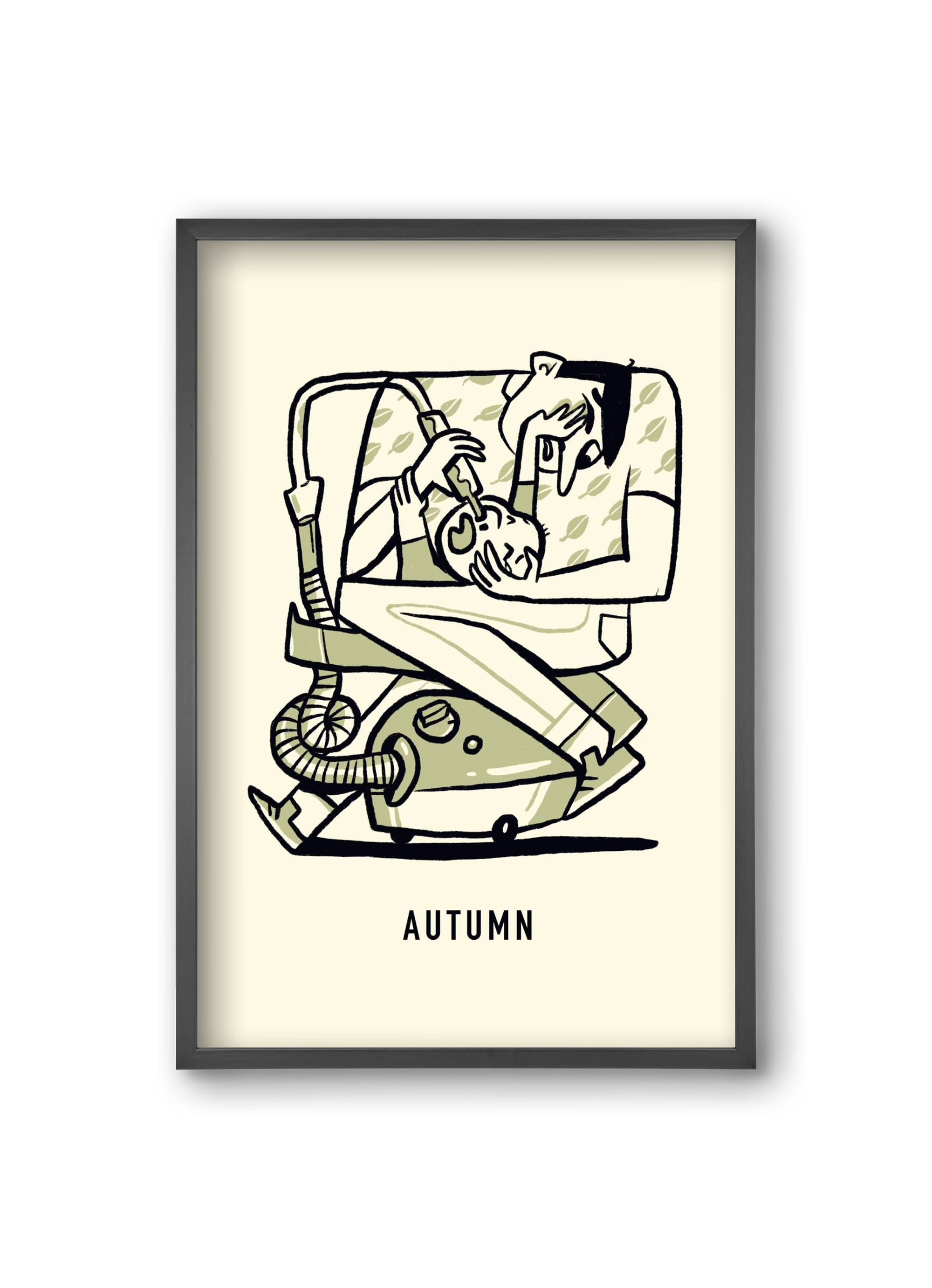 Autumn, 20x30 cm (20x30 cm), Fekete keret