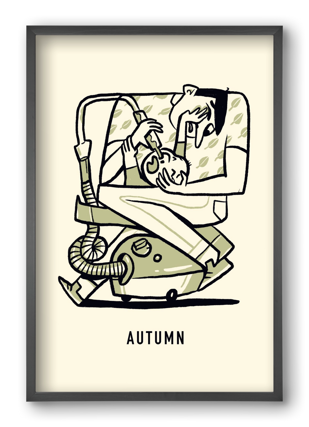 Autumn, 40x60 cm (40x60 cm), Fekete keret