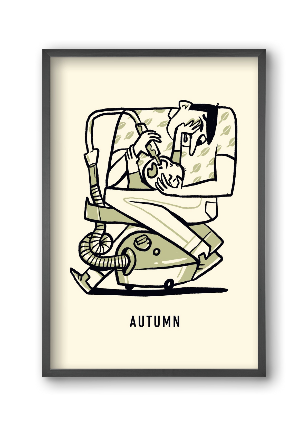 Autumn, 30x45 cm (30x45 cm), Fekete keret