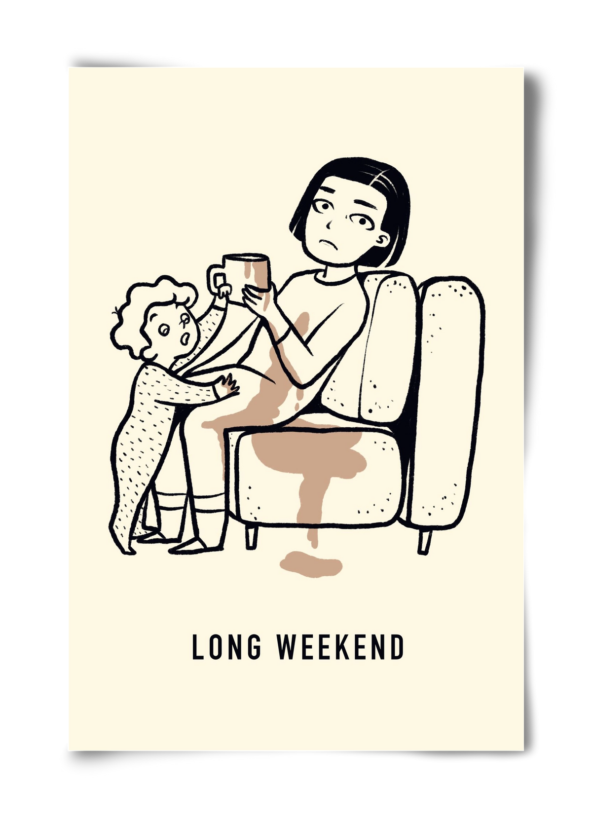 Long weekend, 40x60 cm, Keret nélkül