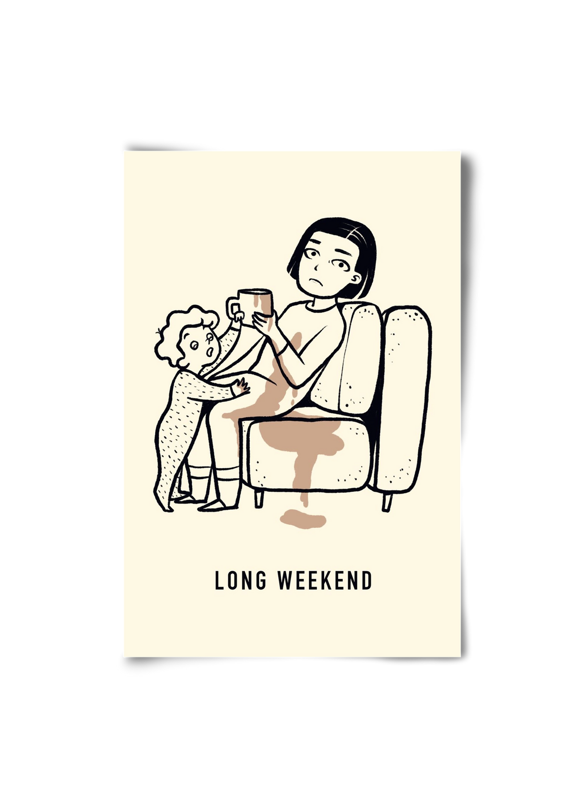 Long weekend, 20x30 cm, Keret nélkül