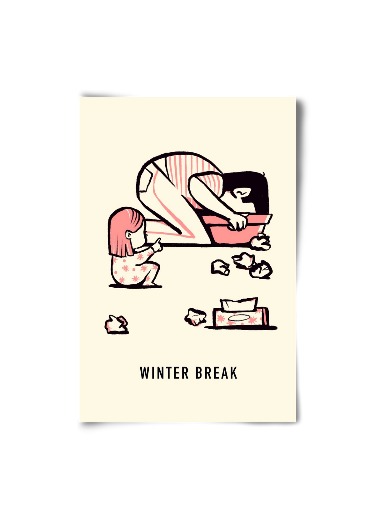 Winter break, 20x30 cm, Keret nélkül