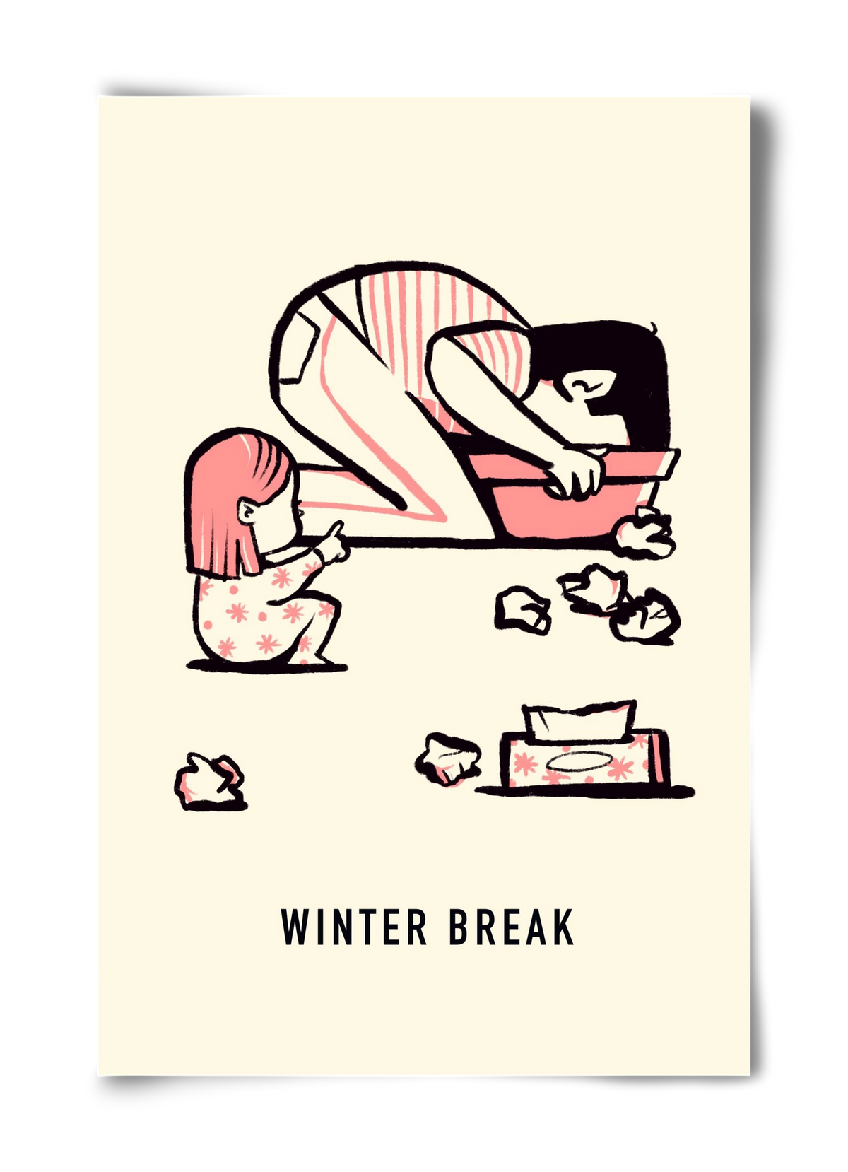 Winter break, 40x60 cm, Keret nélkül