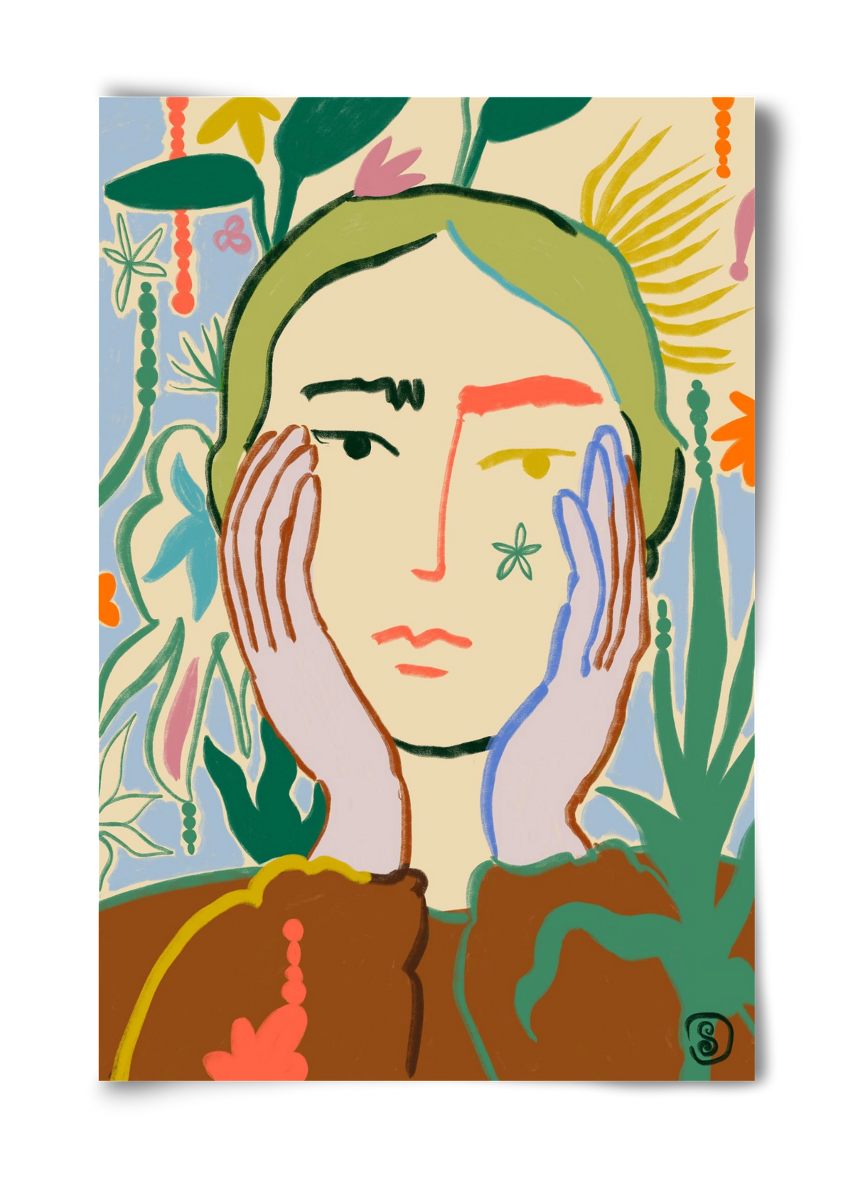 PLANT A SEED, 40x60 cm, Keret nélkül