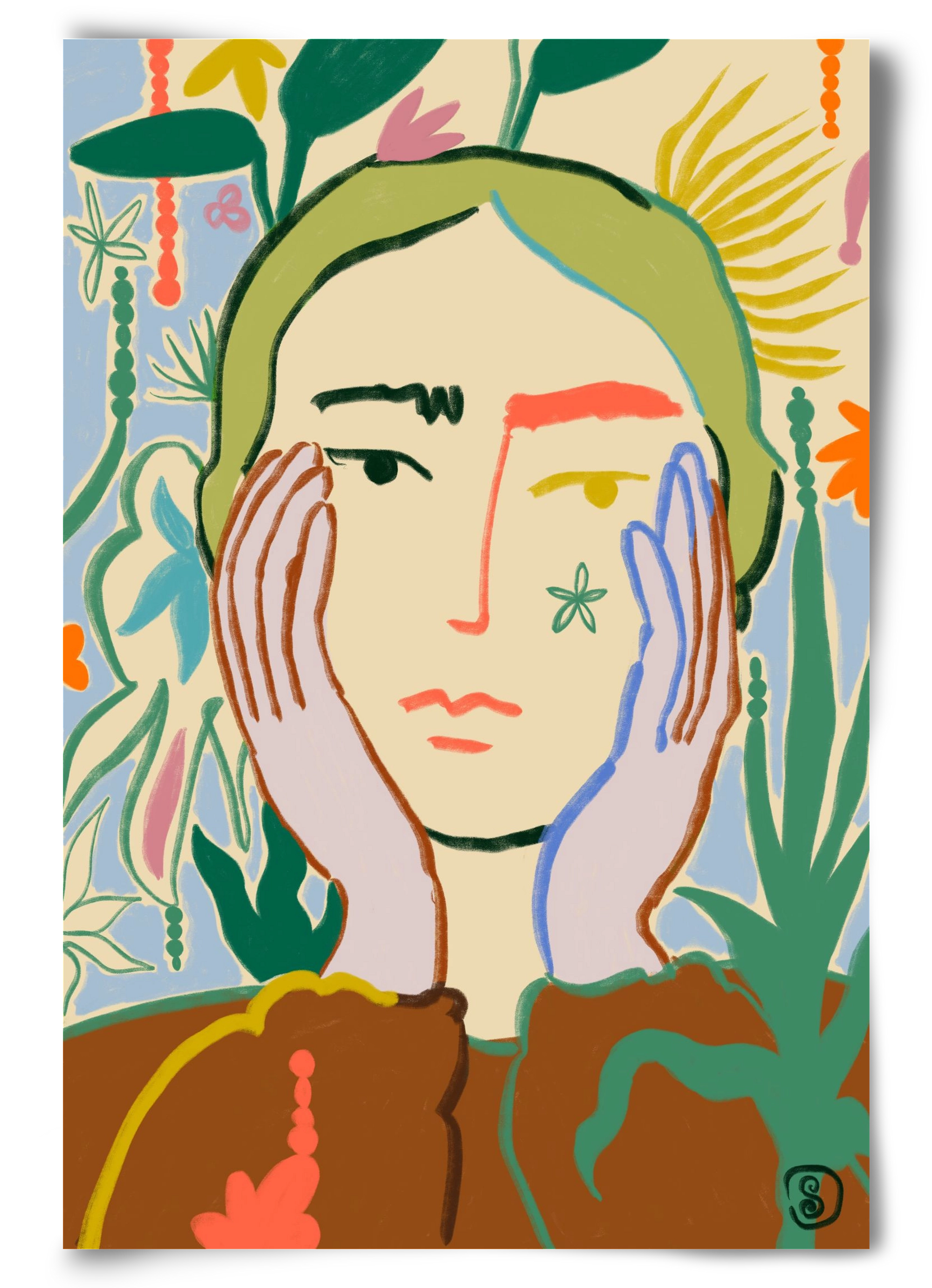 PLANT A SEED, 60x90 cm, Keret nélkül