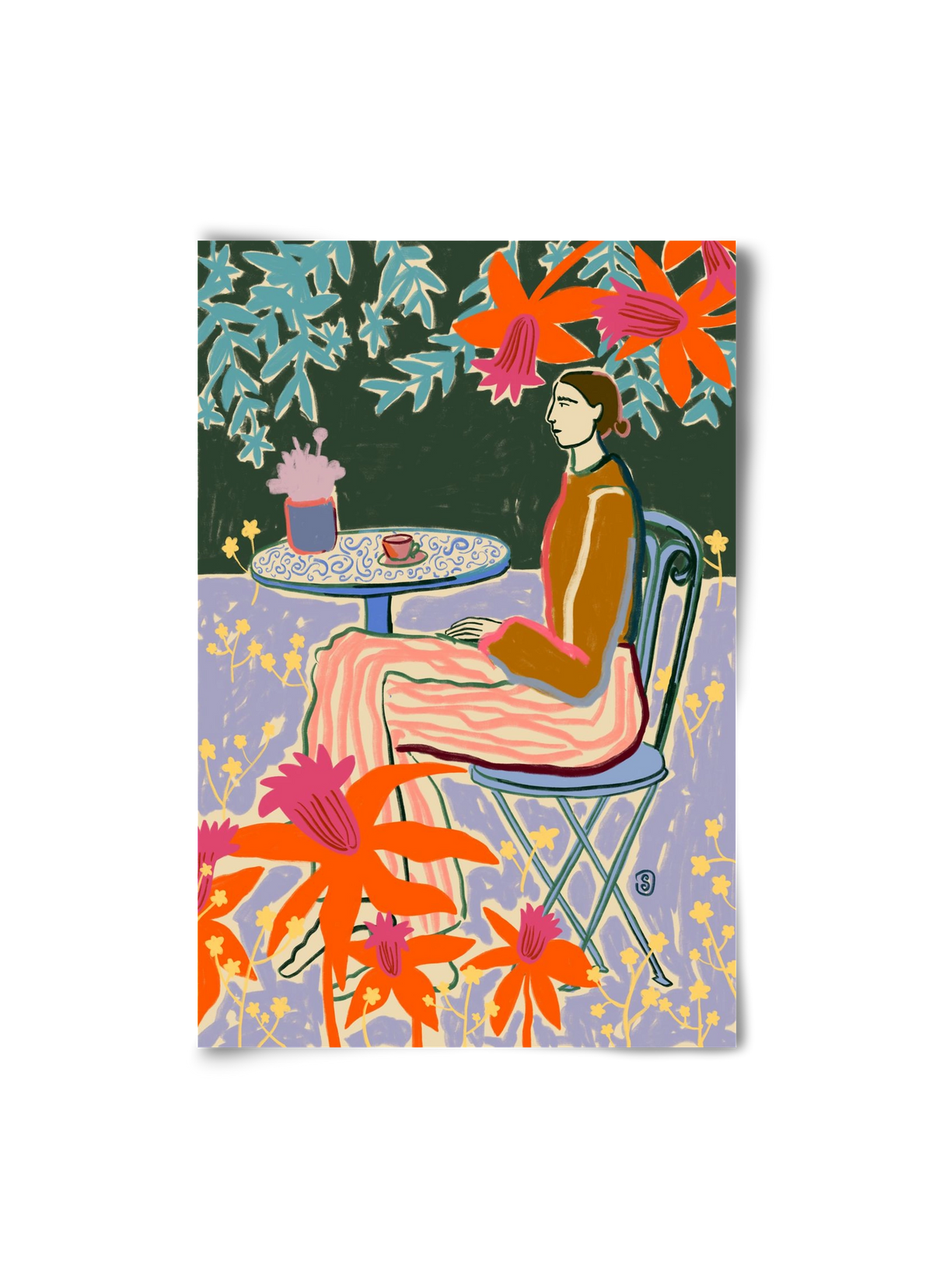 FORGET ME NOT, 20x30 cm, Keret nélkül