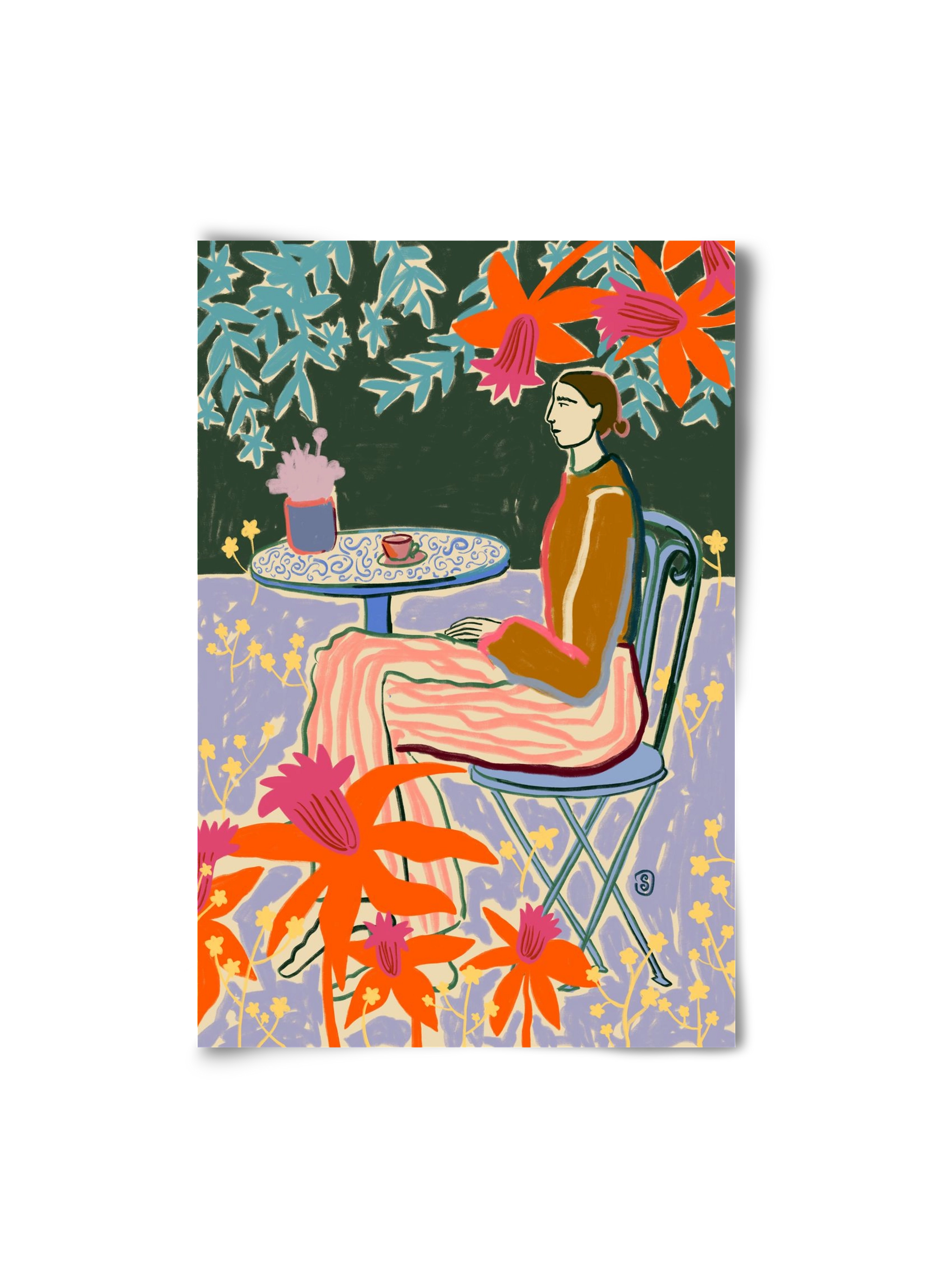 FORGET ME NOT, 20x30 cm, Keret nélkül