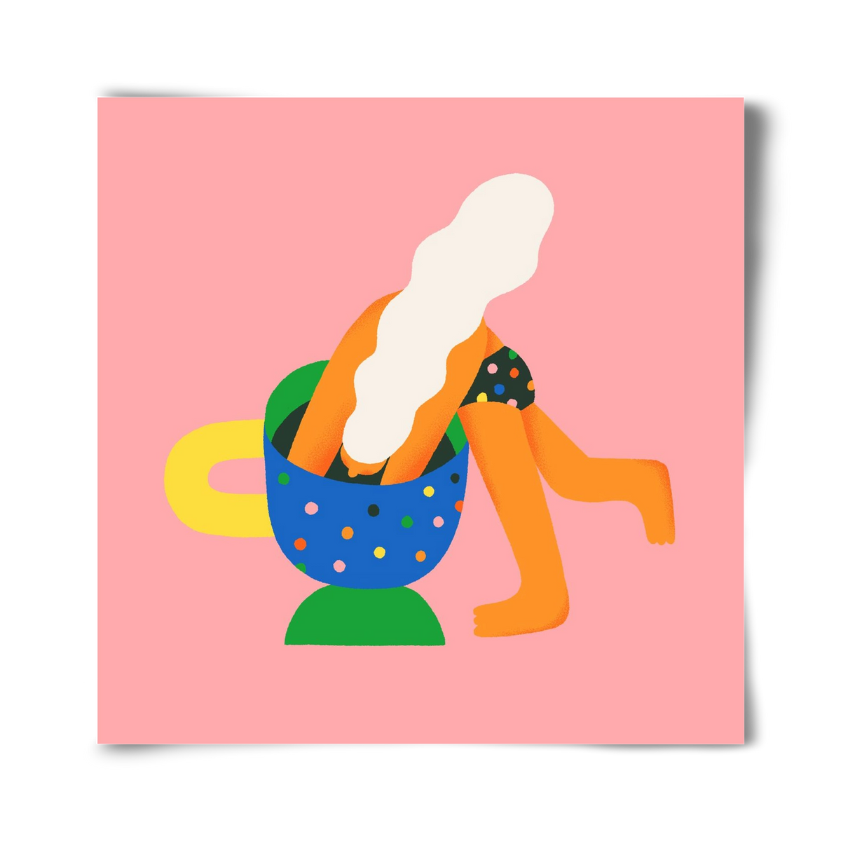 Coffee Time, 40x40 cm, Keret nélkül