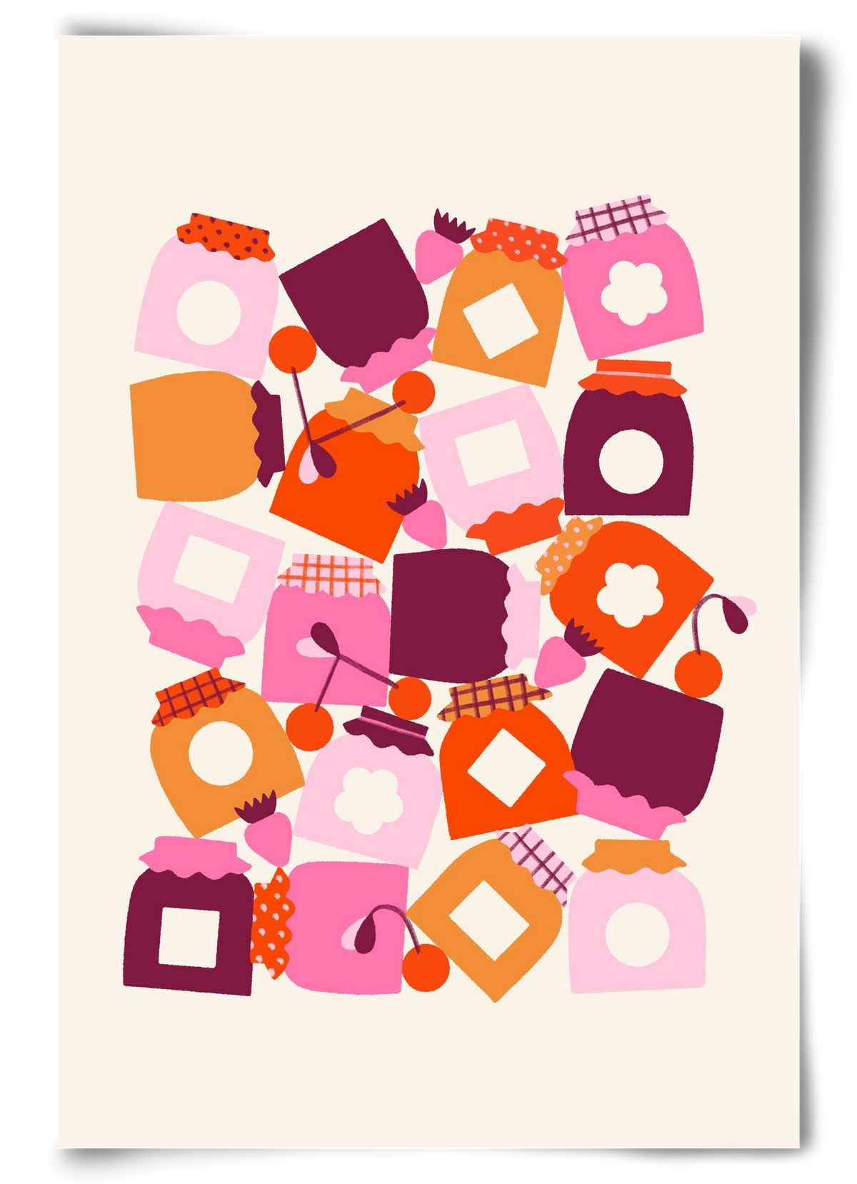 I Love Jam, 60x90 cm, Keret nélkül