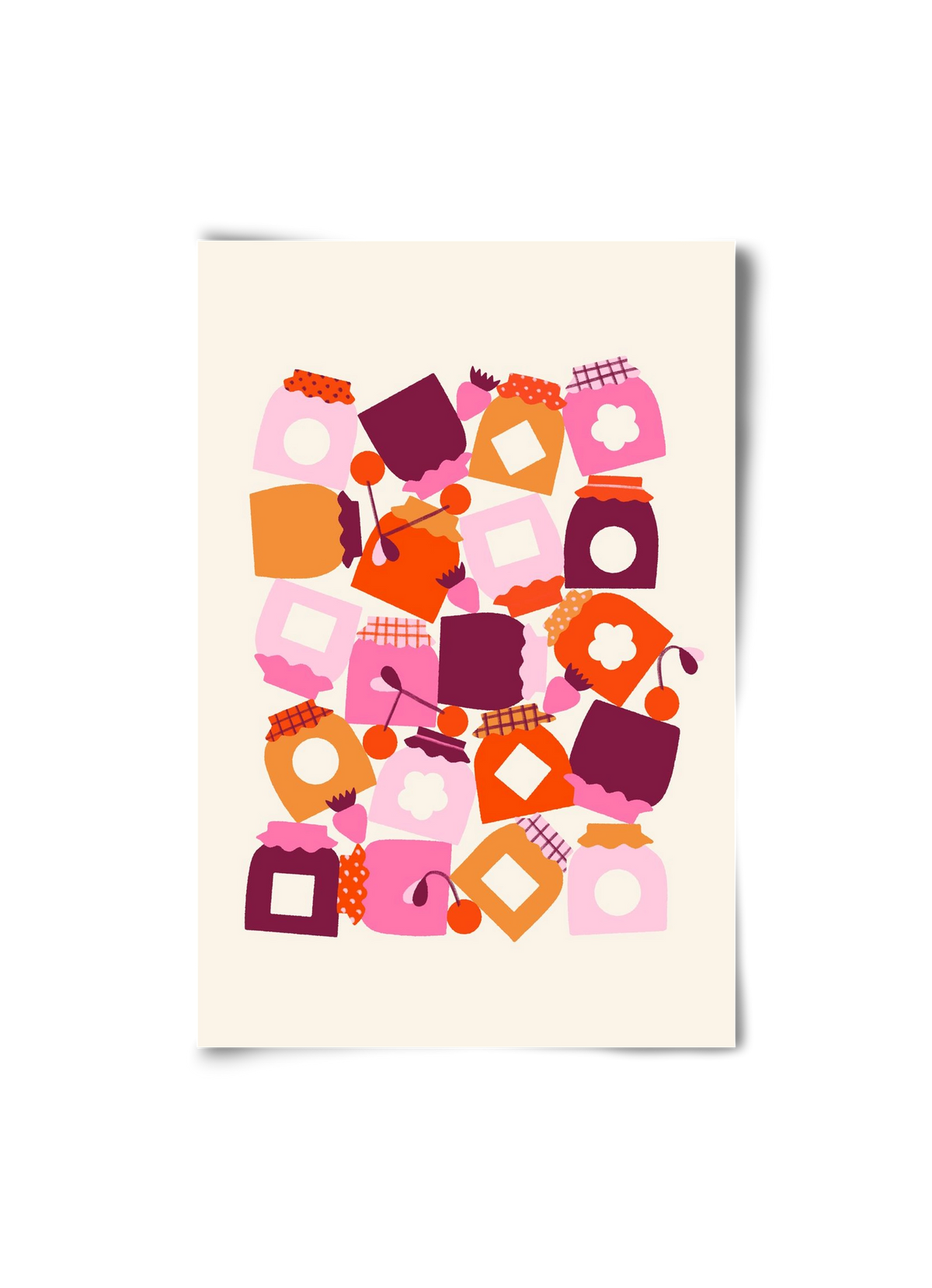 I Love Jam, 20x30 cm, Keret nélkül