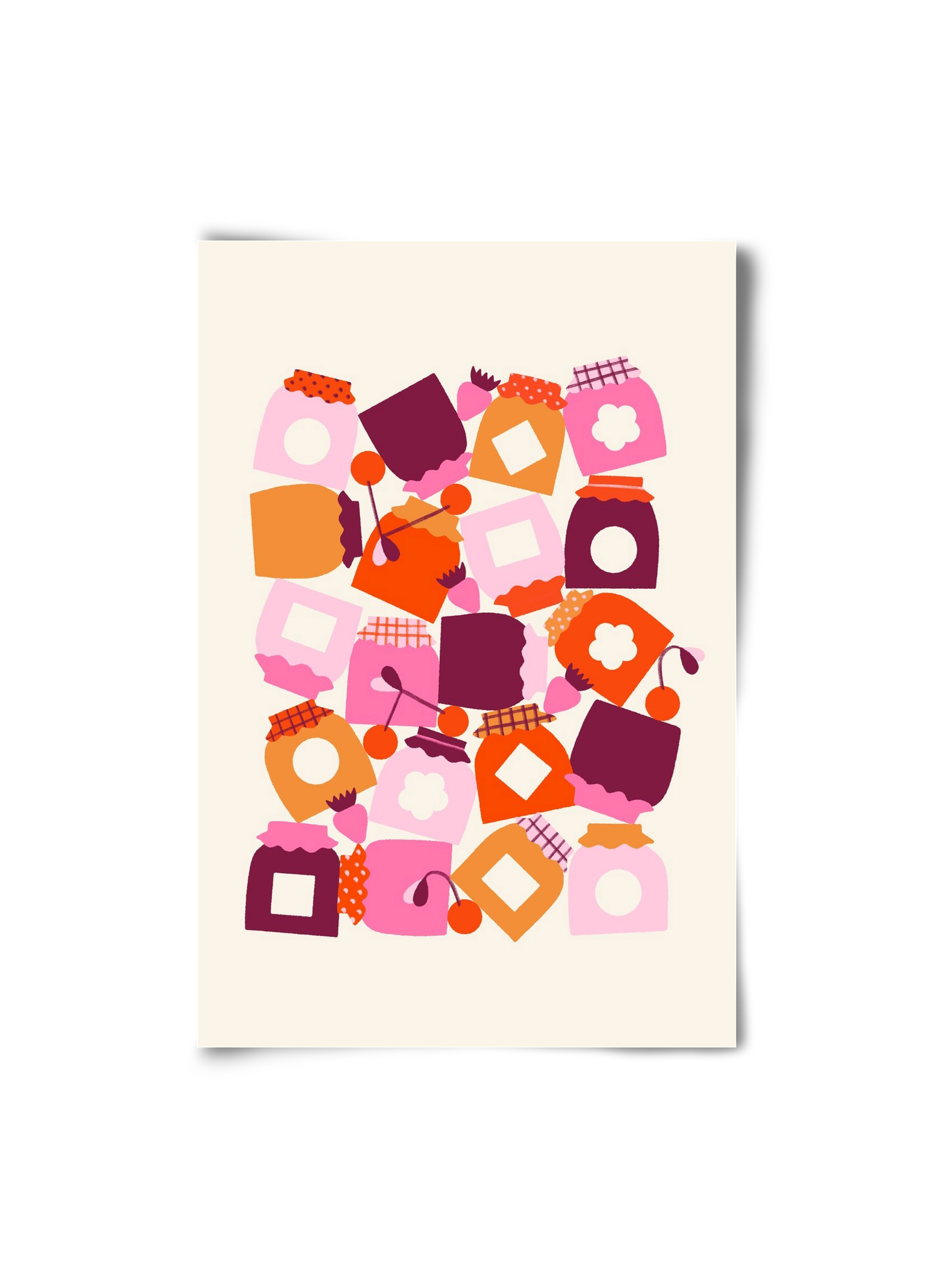 I Love Jam, 20x30 cm, Keret nélkül